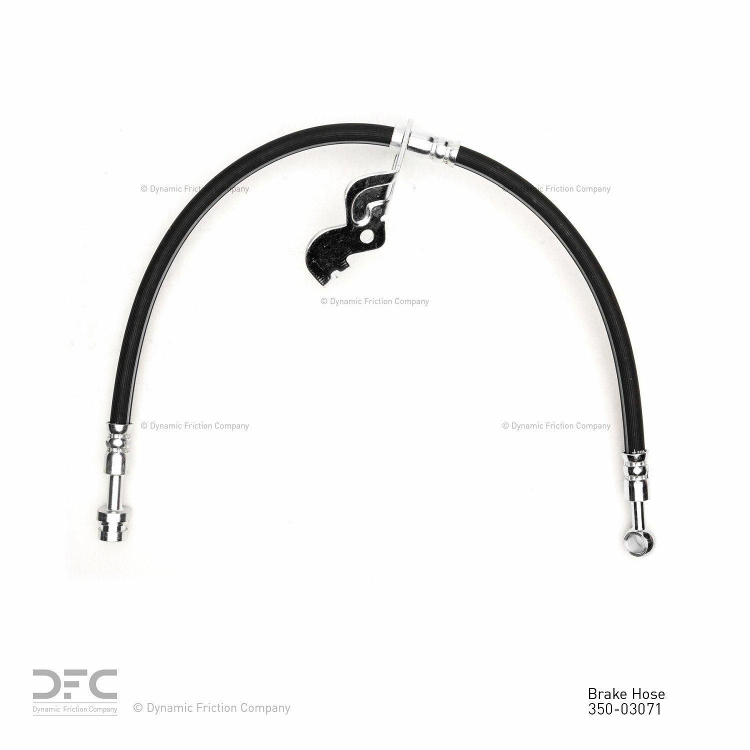 Dynamic Friction Company Brake Hydraulic Hose  top view frsport 350-03071