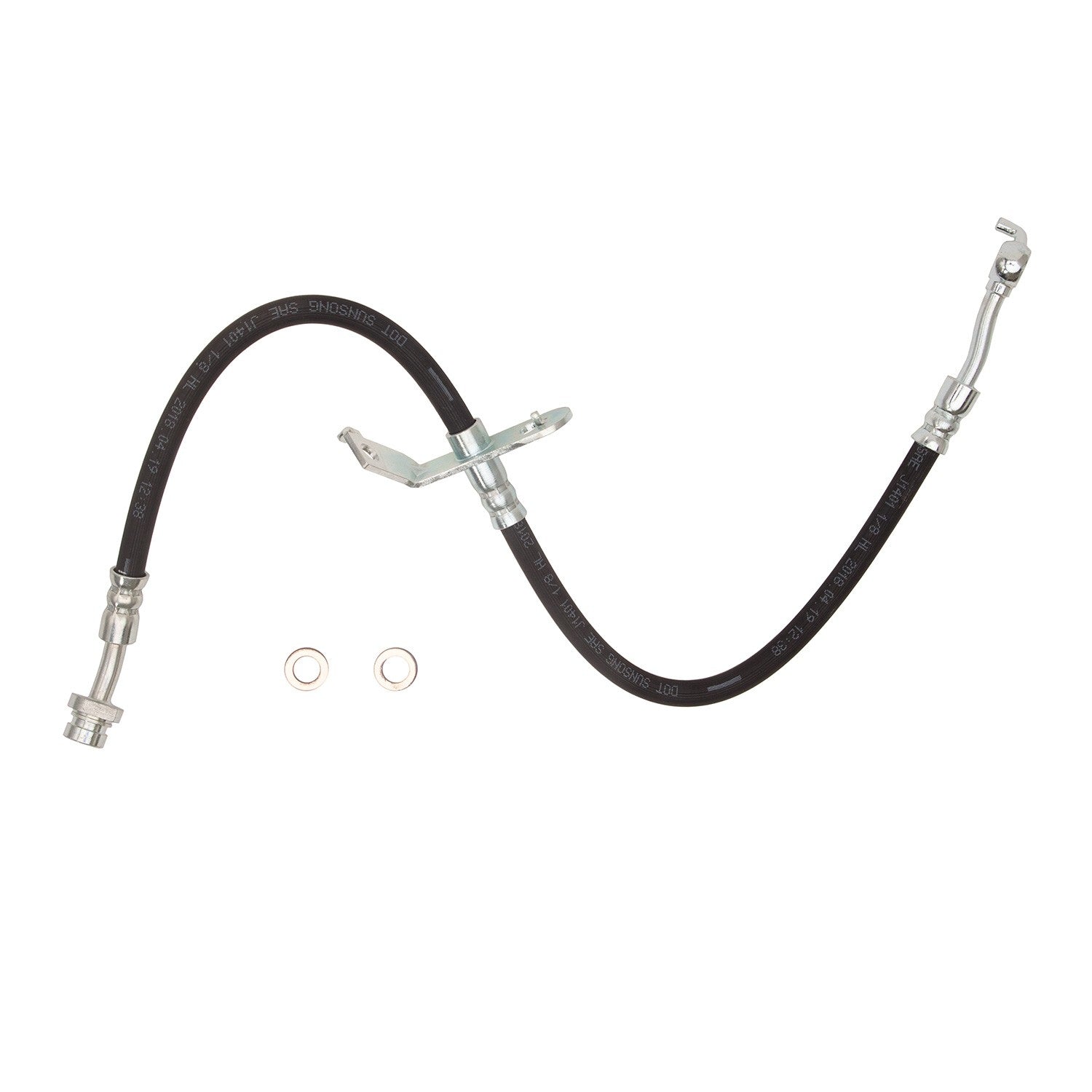 Dynamic Friction Company Brake Hydraulic Hose  top view frsport 350-03081