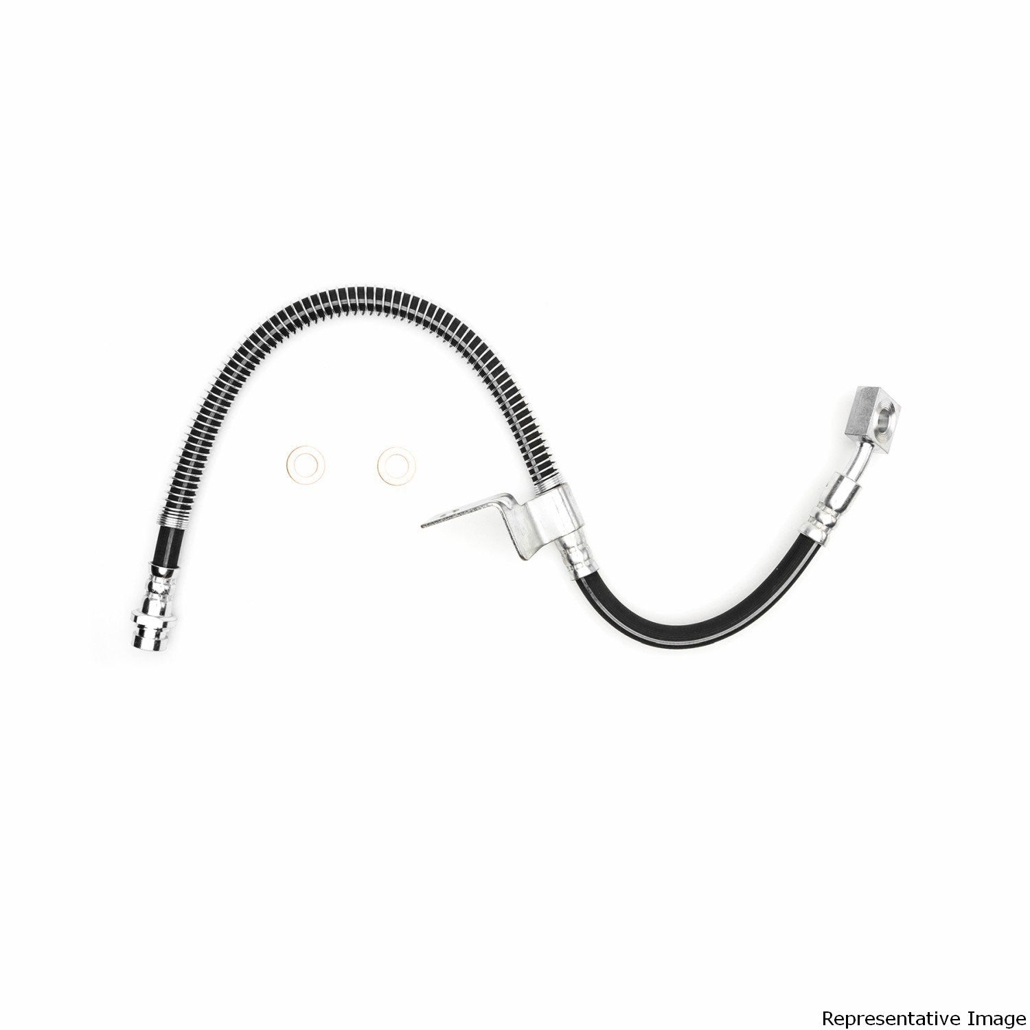 Dynamic Friction Company Brake Hydraulic Hose  top view frsport 350-03084