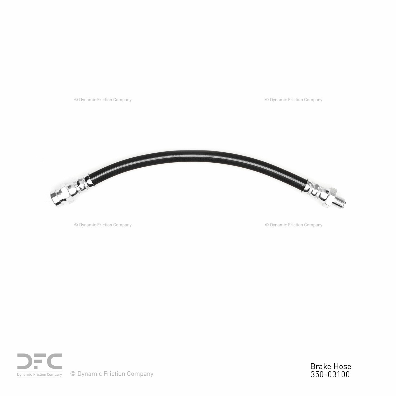 Dynamic Friction Company Brake Hydraulic Hose  top view frsport 350-03100