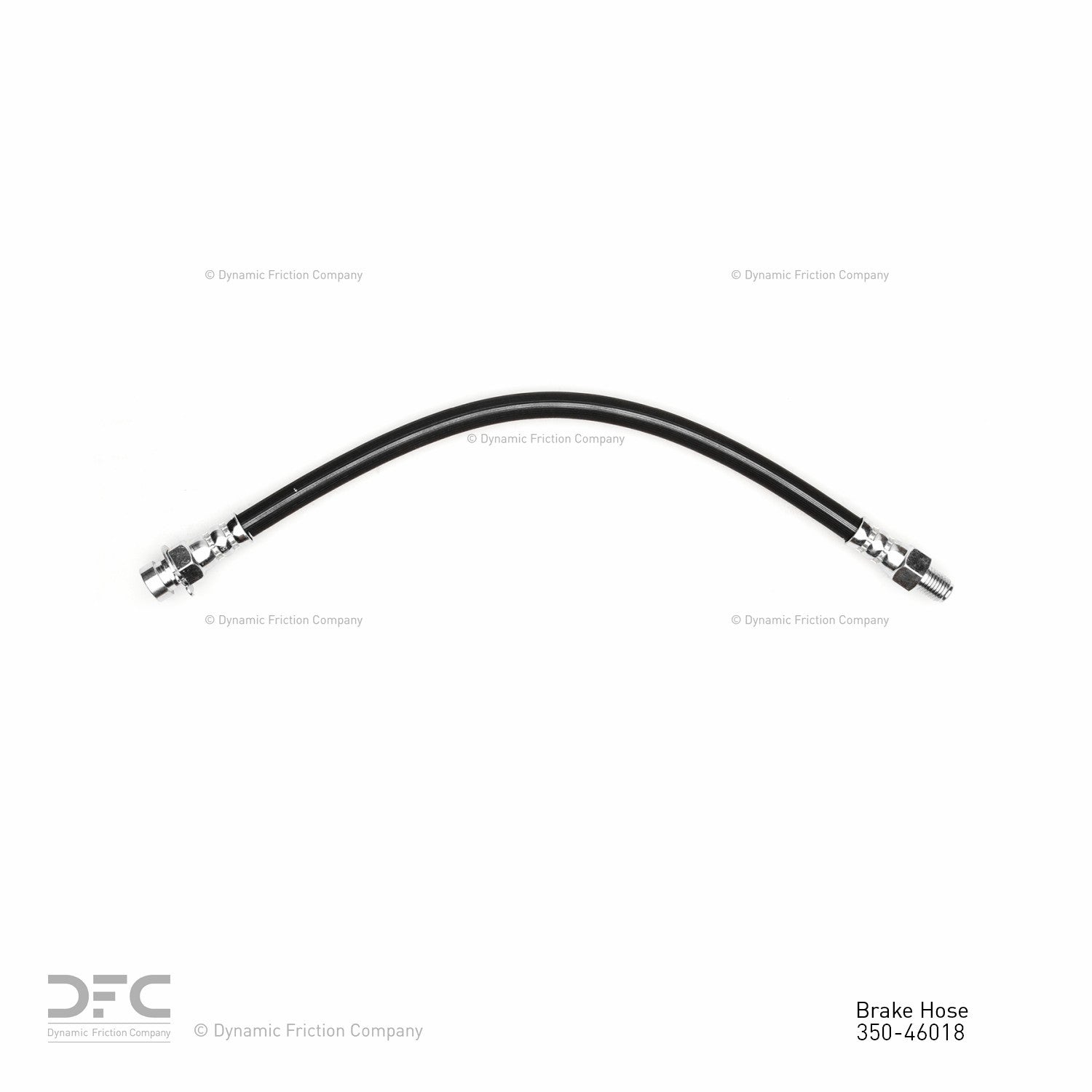 Dynamic Friction Company Brake Hydraulic Hose  top view frsport 350-46018