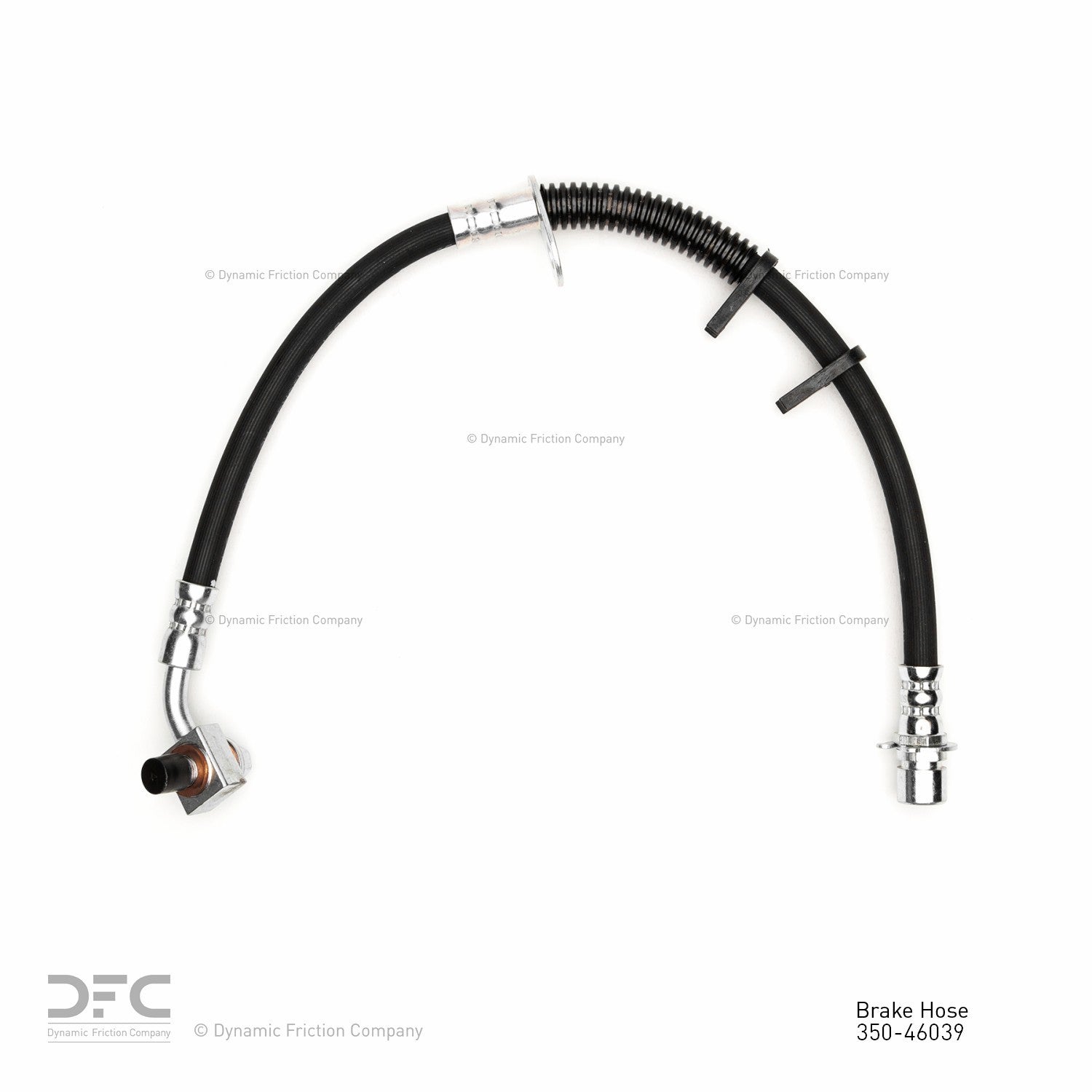 Dynamic Friction Company Brake Hydraulic Hose  top view frsport 350-46039