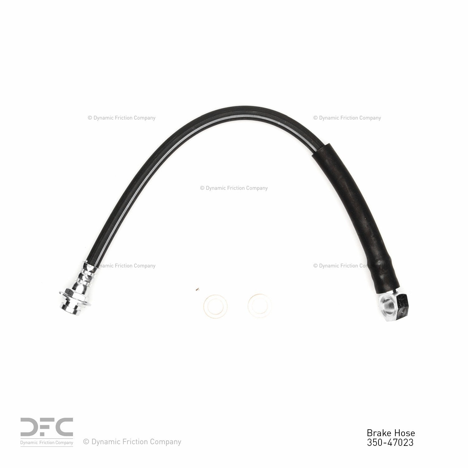 Dynamic Friction Company Brake Hydraulic Hose  top view frsport 350-47023