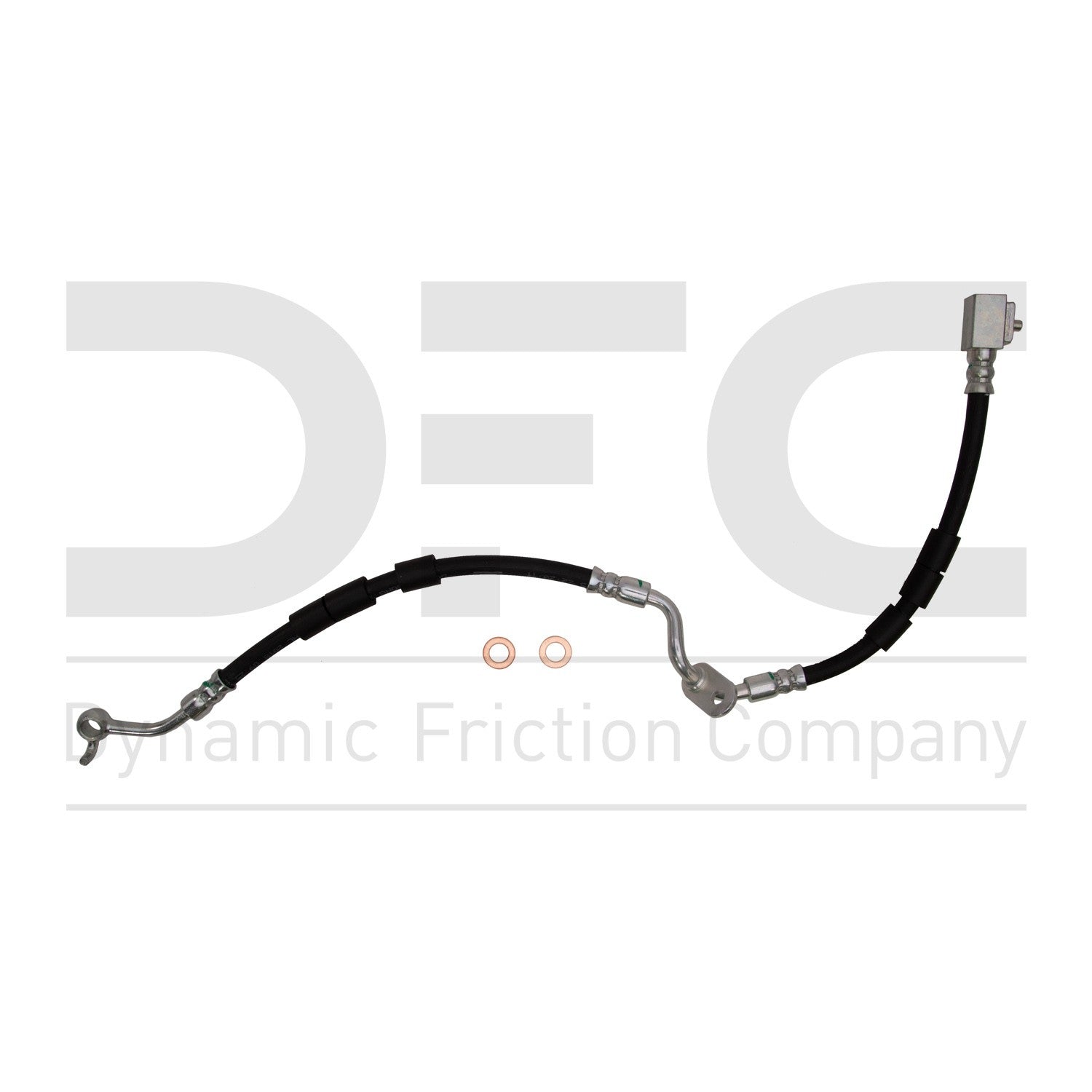 Dynamic Friction Company Brake Hydraulic Hose  top view frsport 350-54002