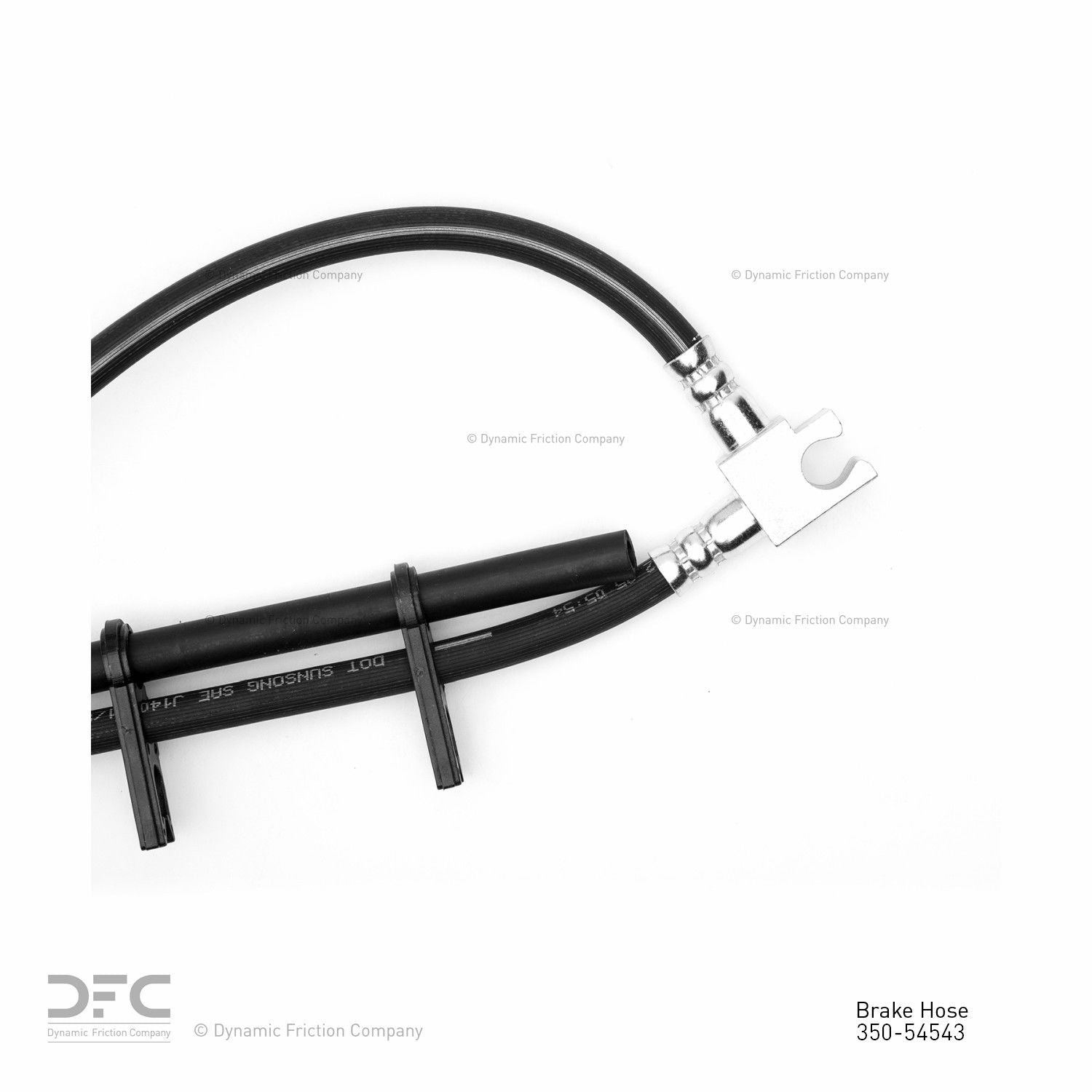 dynamic friction company brake hydraulic hose  frsport 350-54543