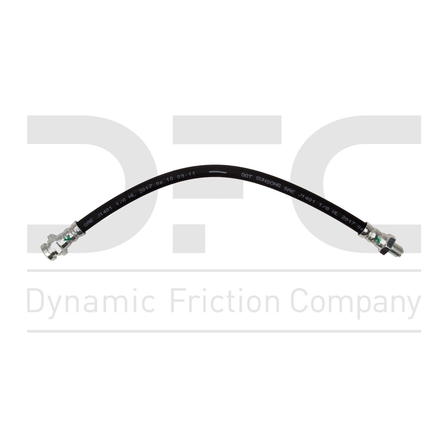 Dynamic Friction Company Brake Hydraulic Hose  top view frsport 350-67108