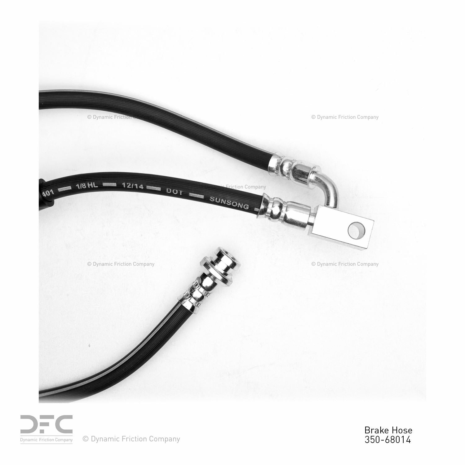 dynamic friction company brake hydraulic hose  frsport 350-68014