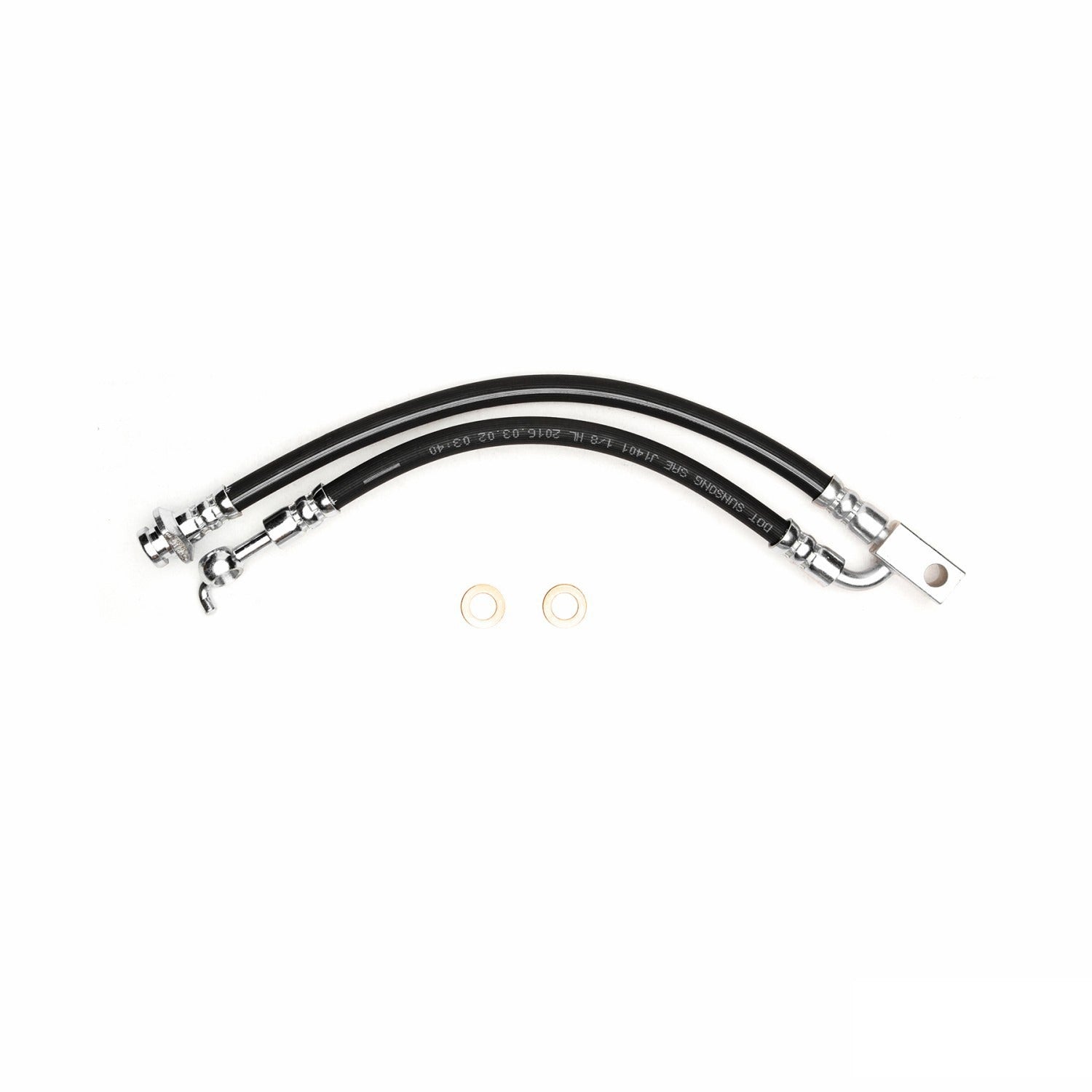 Dynamic Friction Company Brake Hydraulic Hose  top view frsport 350-68035