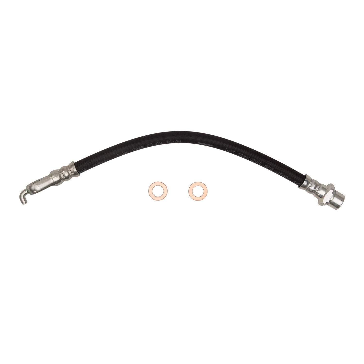 Dynamic Friction Company Brake Hydraulic Hose  top view frsport 350-75048