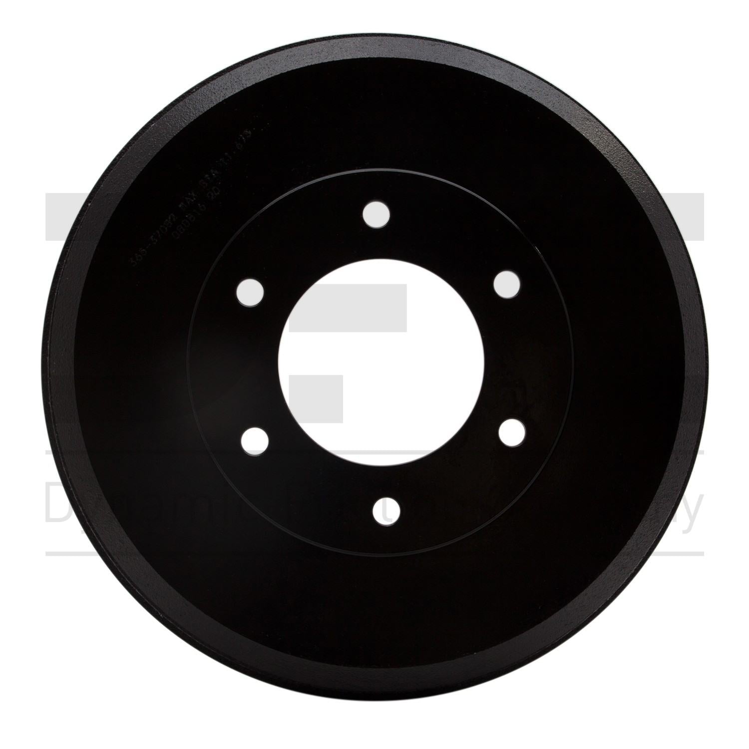 Dynamic Friction Company Brake Drum  top view frsport 365-37002