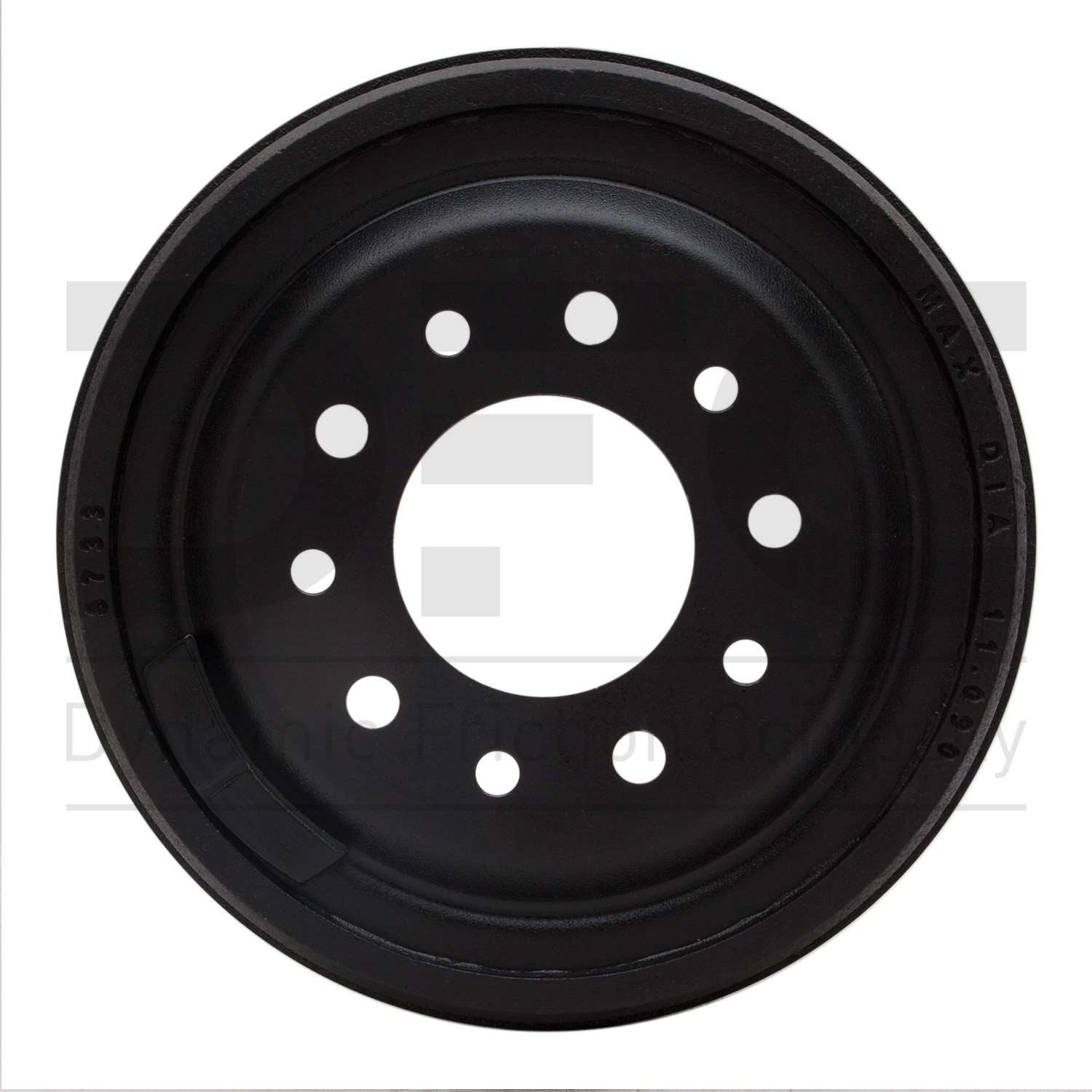 Dynamic Friction Company Brake Drum  top view frsport 365-40022