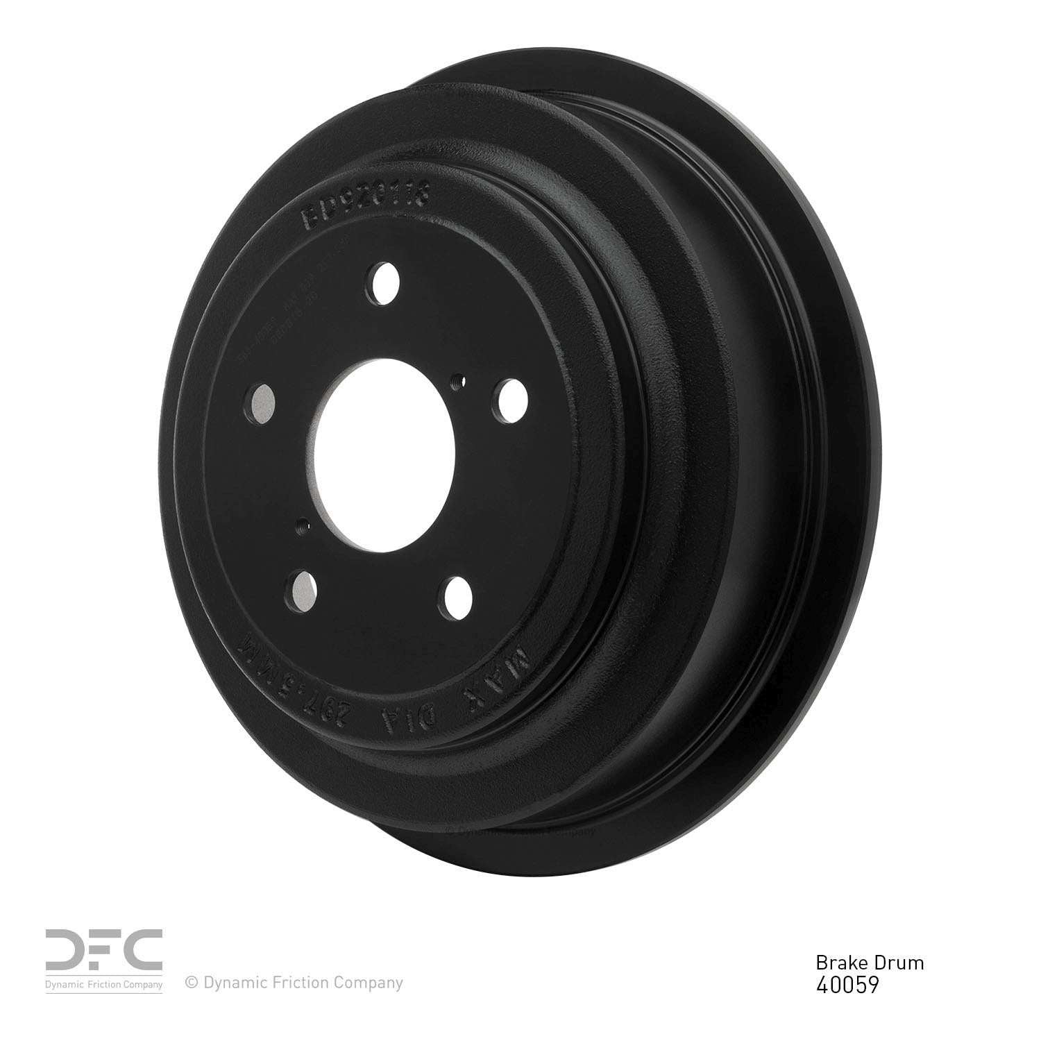 dynamic friction company brake drum  frsport 365-40059