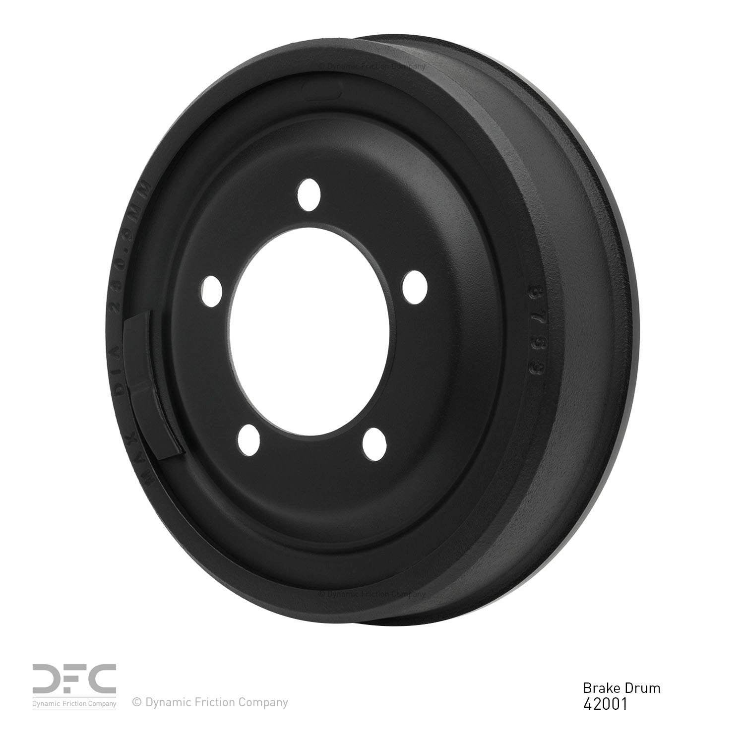 dynamic friction company brake drum  frsport 365-42001