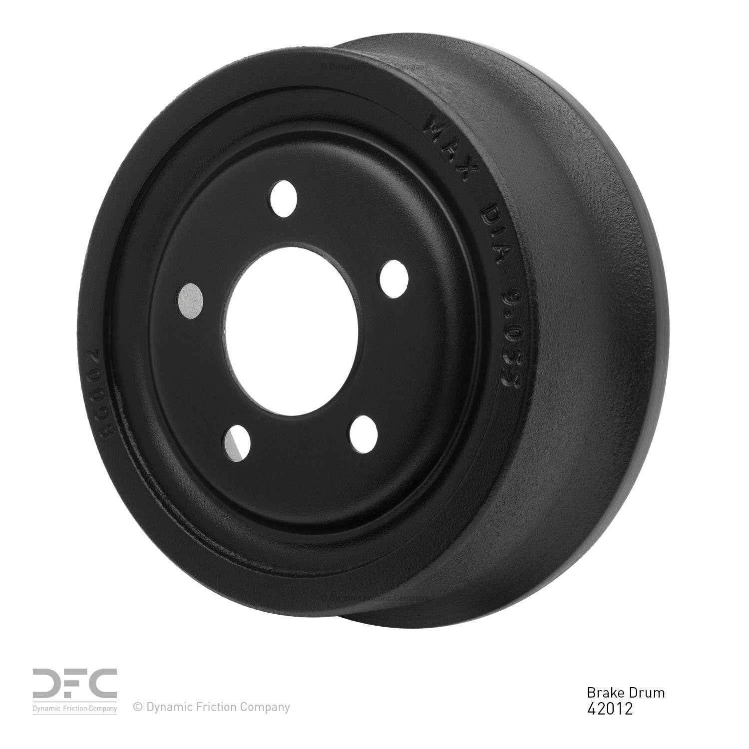 dynamic friction company brake drum  frsport 365-42012