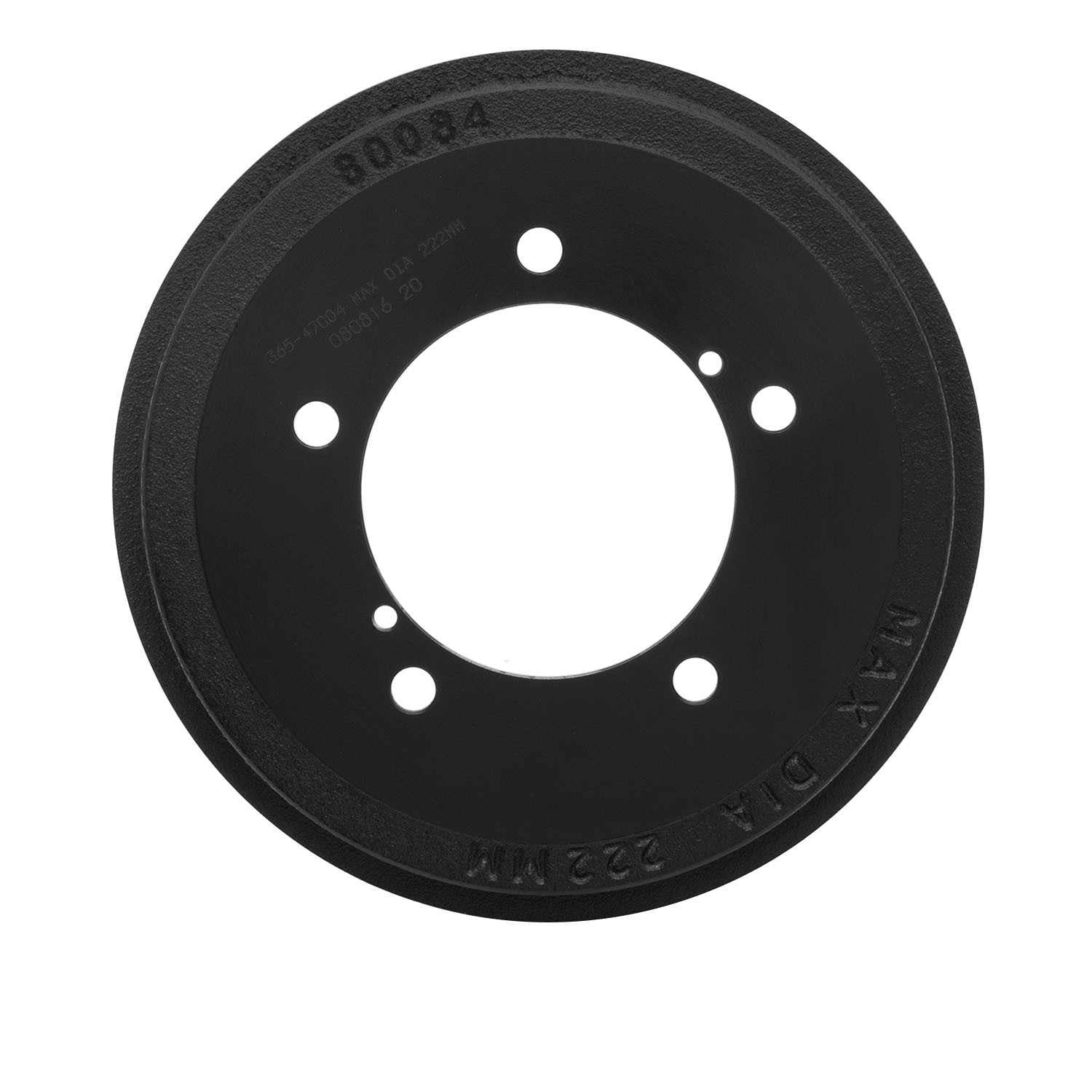 Dynamic Friction Company Brake Drum  top view frsport 365-47004