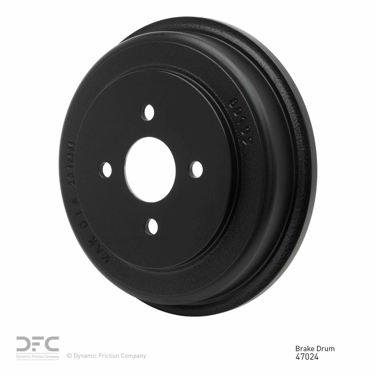 dynamic friction company brake drum  frsport 365-47024