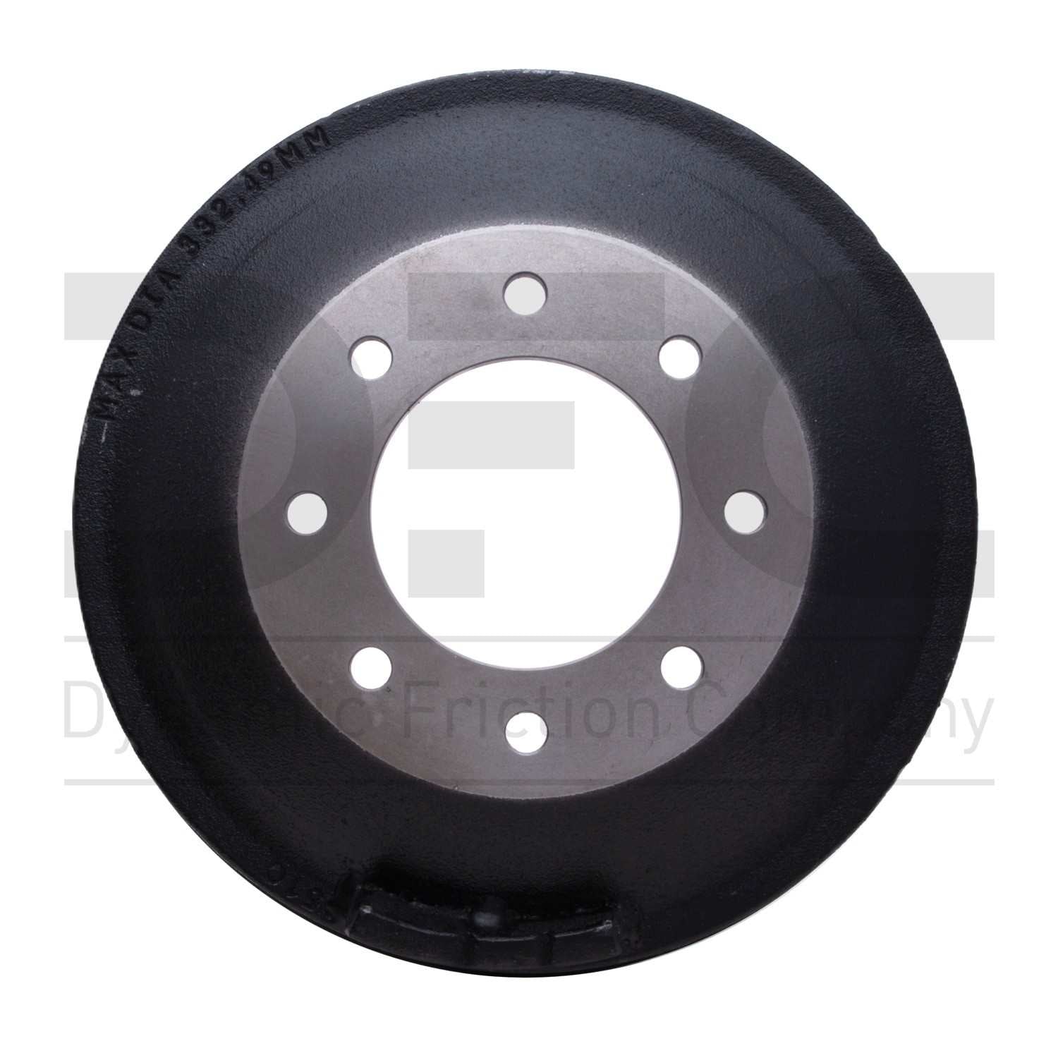 Dynamic Friction Company Brake Drum  top view frsport 365-47040