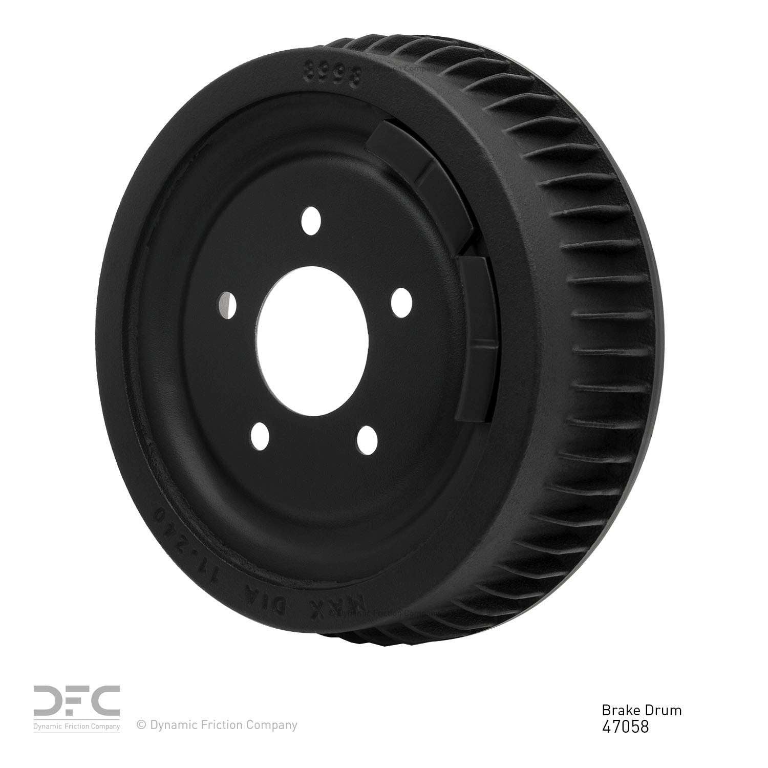 dynamic friction company brake drum  frsport 365-47058