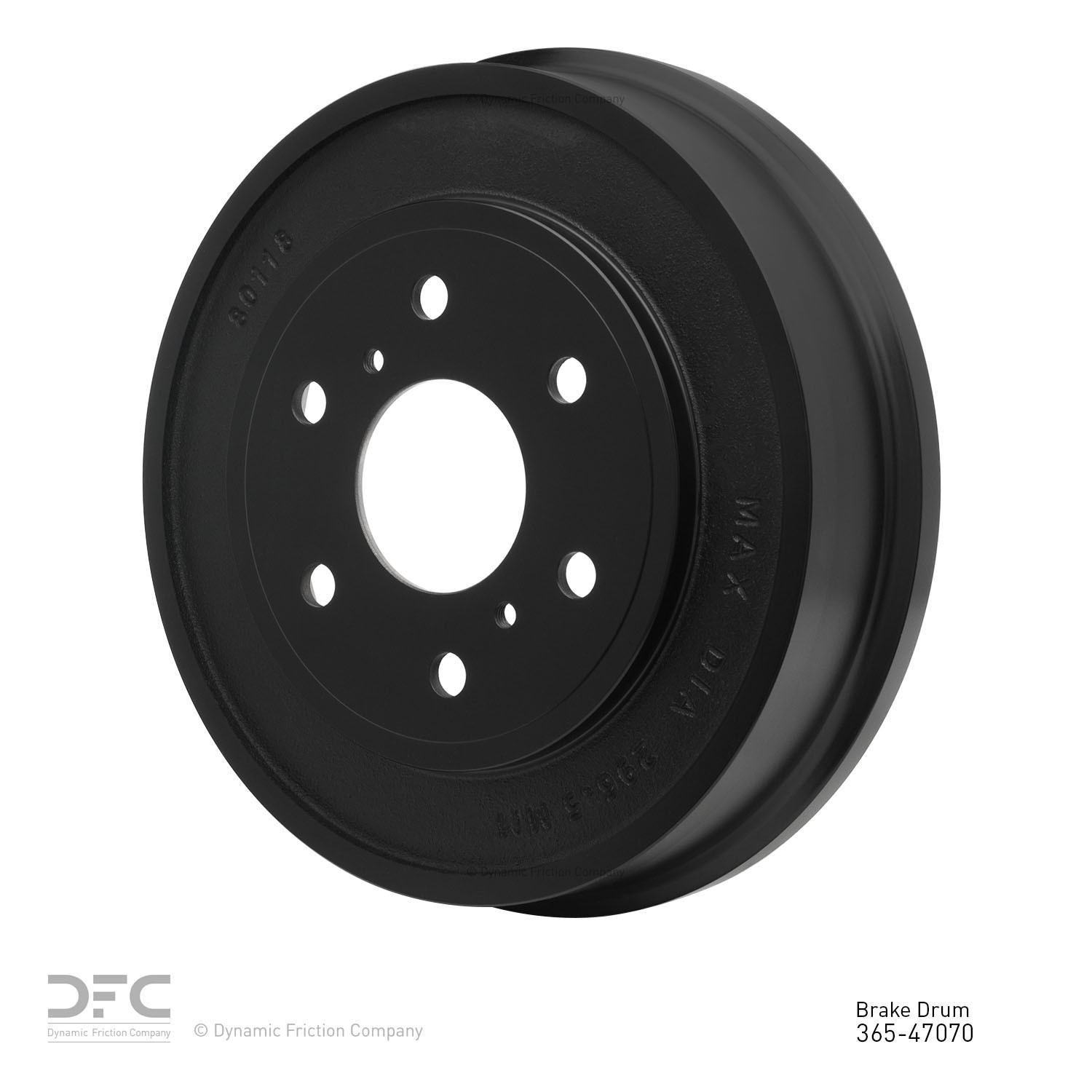 dynamic friction company brake drum  frsport 365-47070