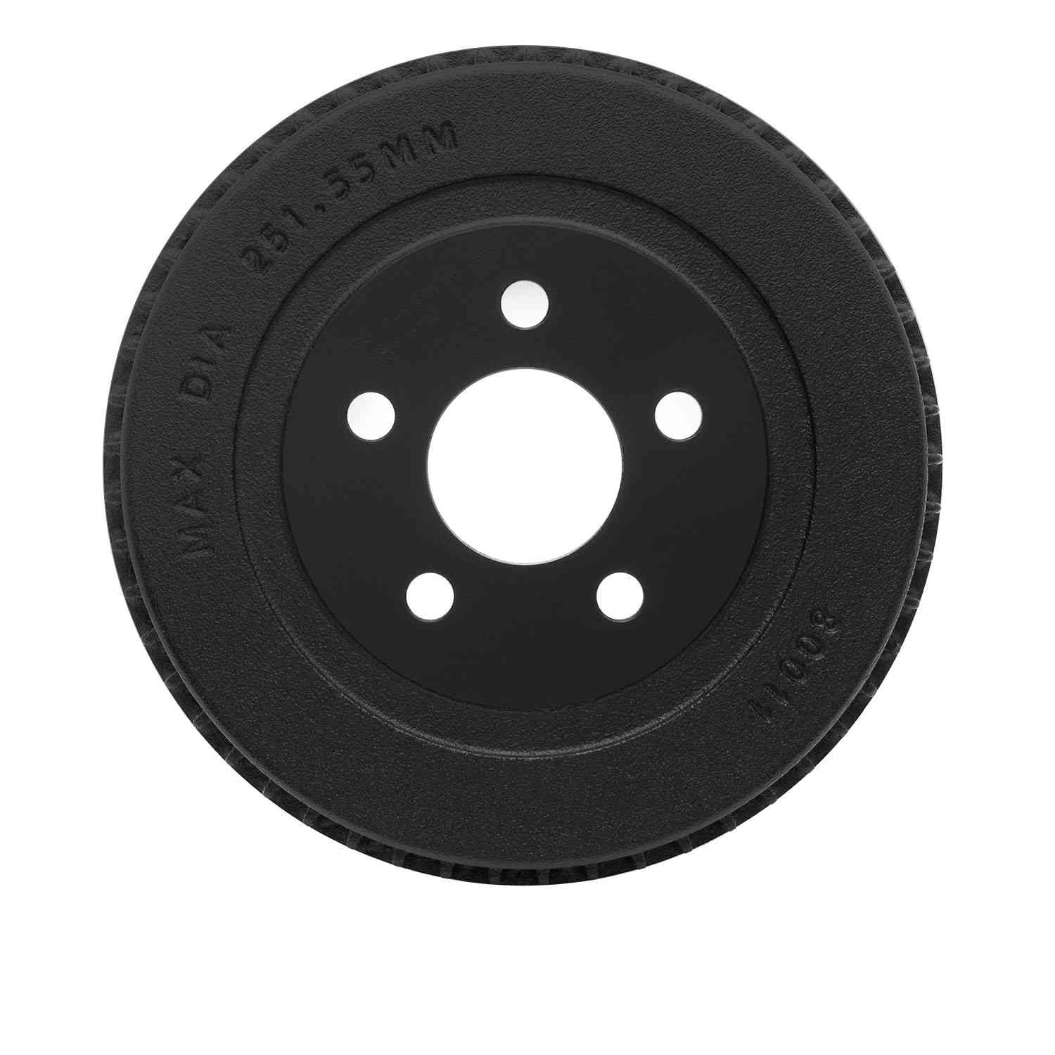 Dynamic Friction Company Brake Drum  top view frsport 365-54031