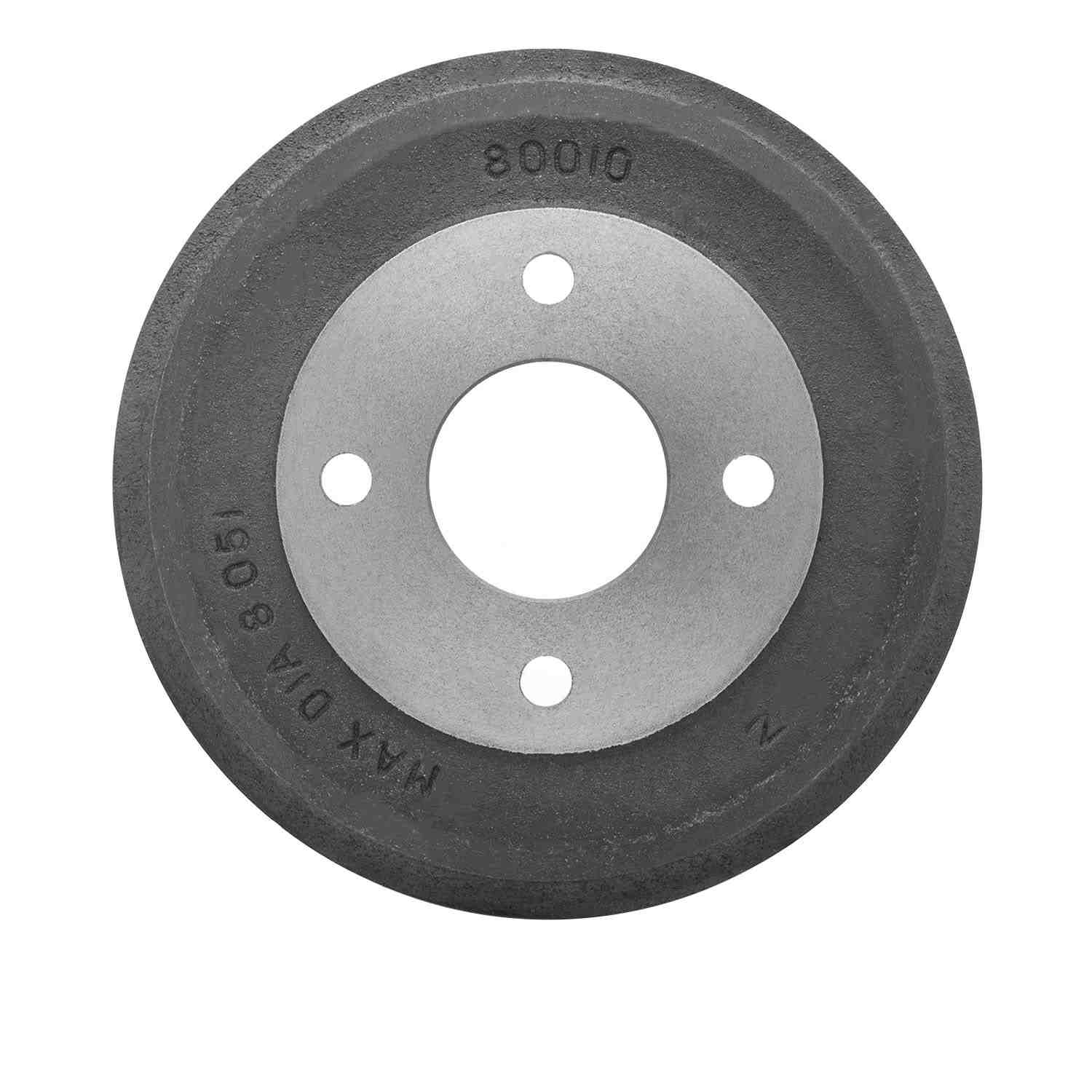 Dynamic Friction Company Brake Drum  top view frsport 365-54032