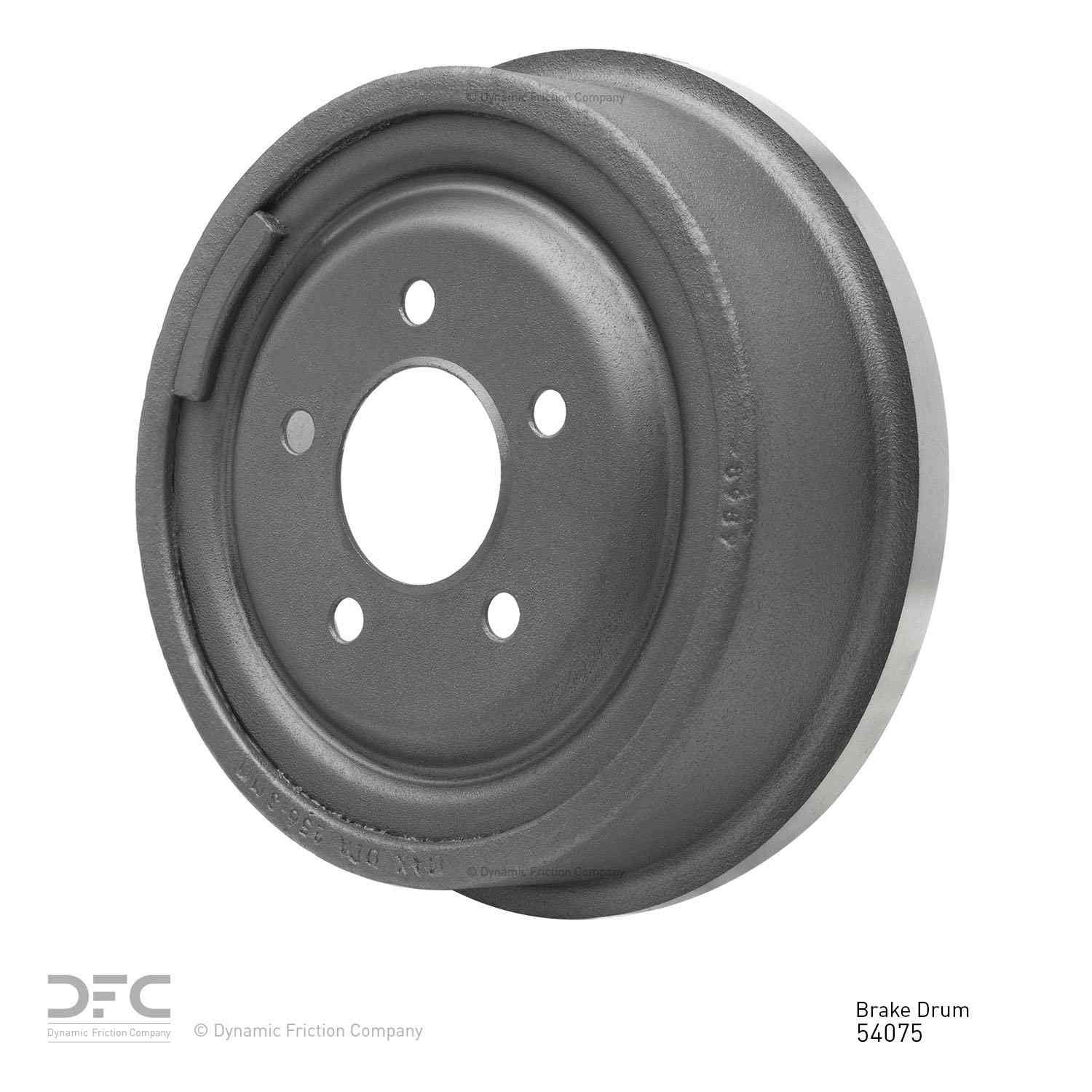 dynamic friction company brake drum  frsport 365-54075