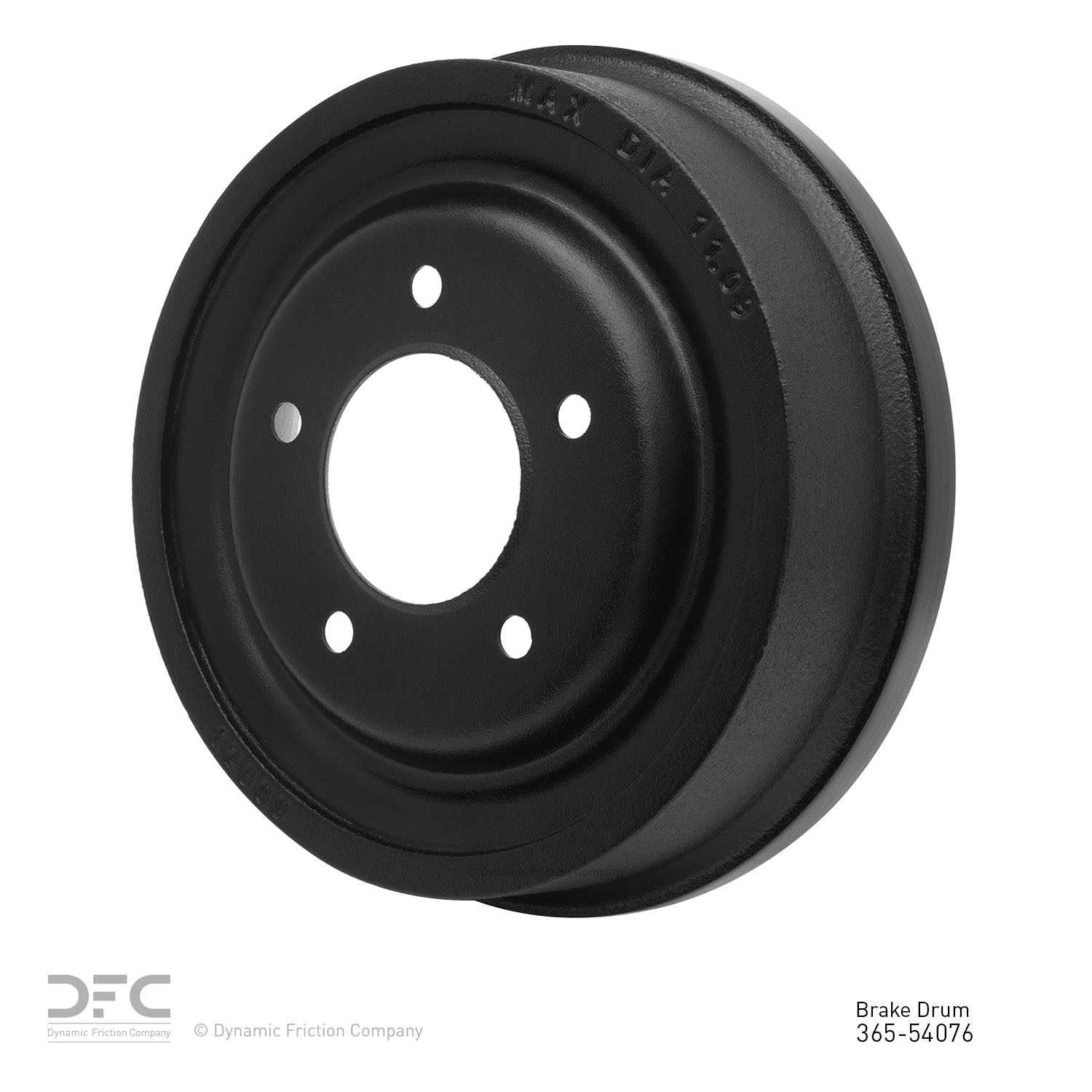 dynamic friction company brake drum  frsport 365-54076