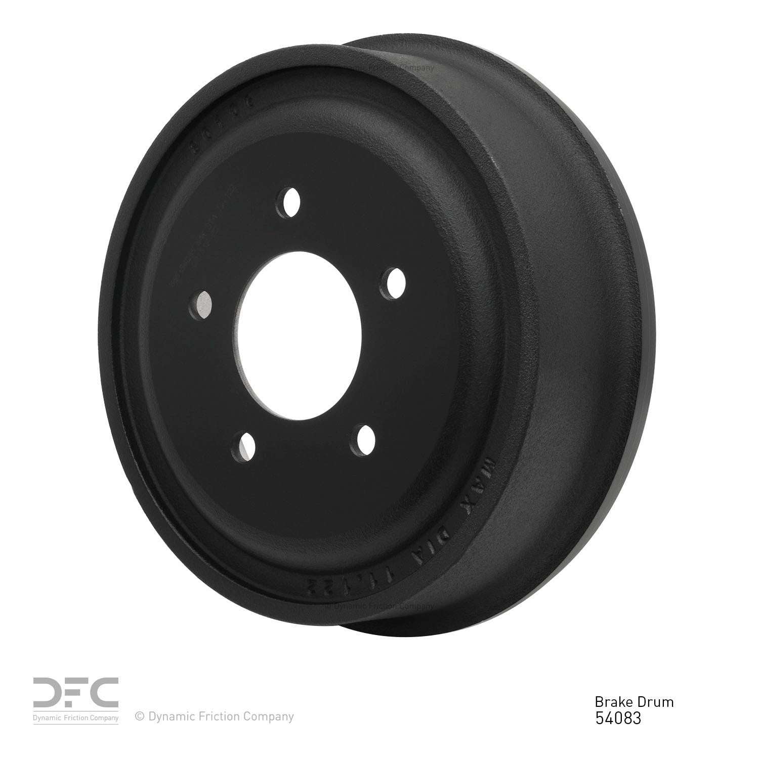 dynamic friction company brake drum  frsport 365-54083