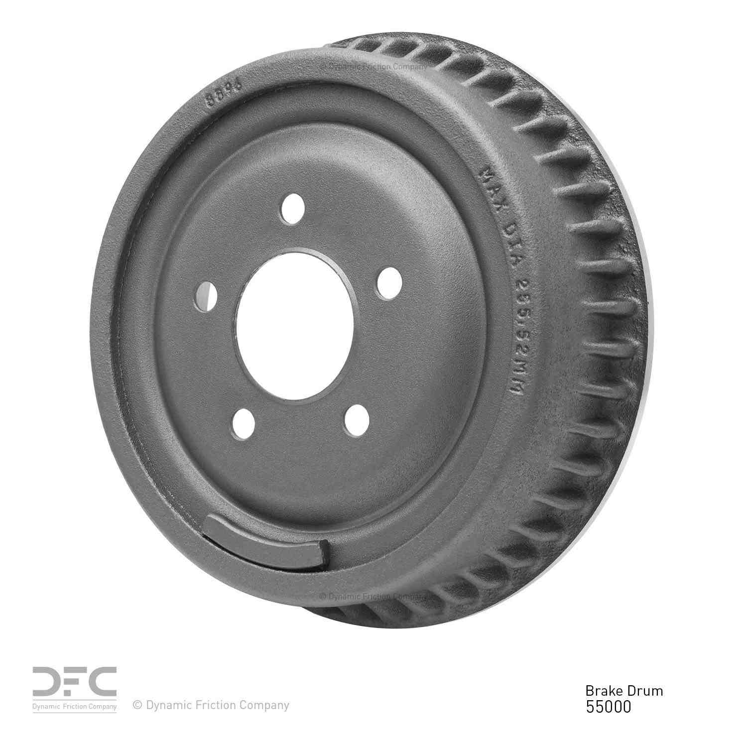 dynamic friction company brake drum  frsport 365-55000