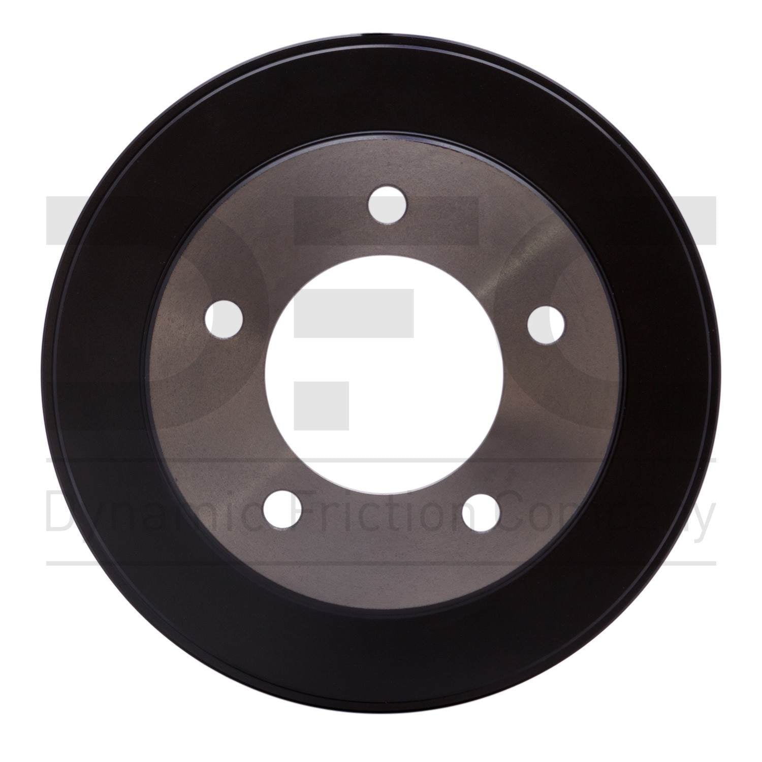 Dynamic Friction Company Brake Drum  top view frsport 365-72012