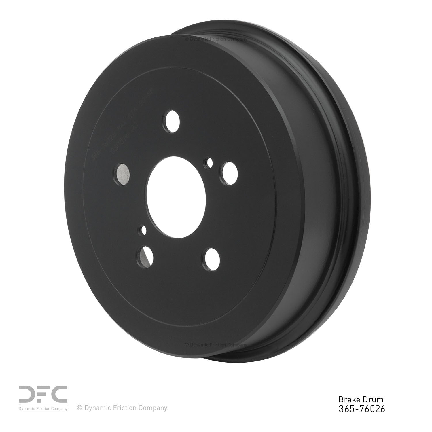 dynamic friction company brake drum  frsport 365-76026