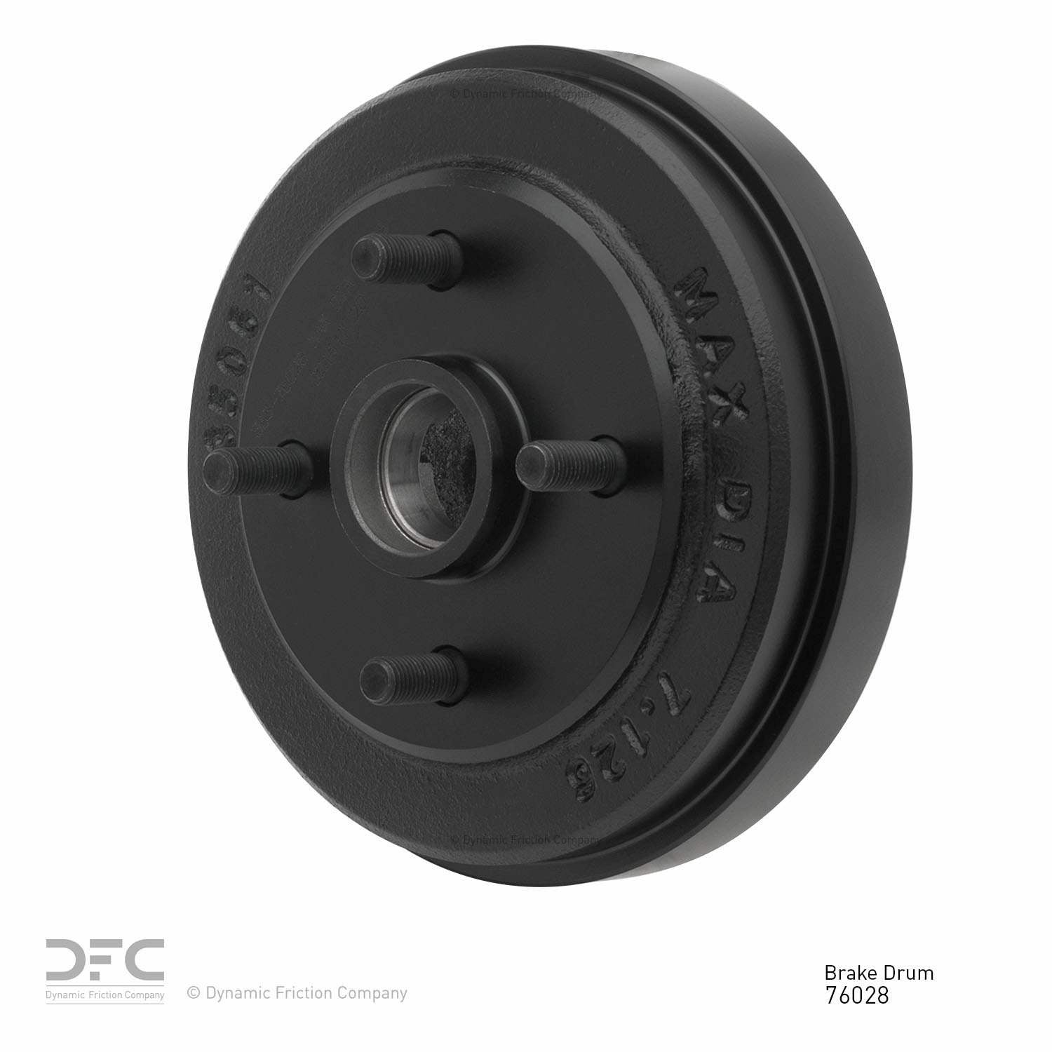 dynamic friction company brake drum  frsport 365-76028