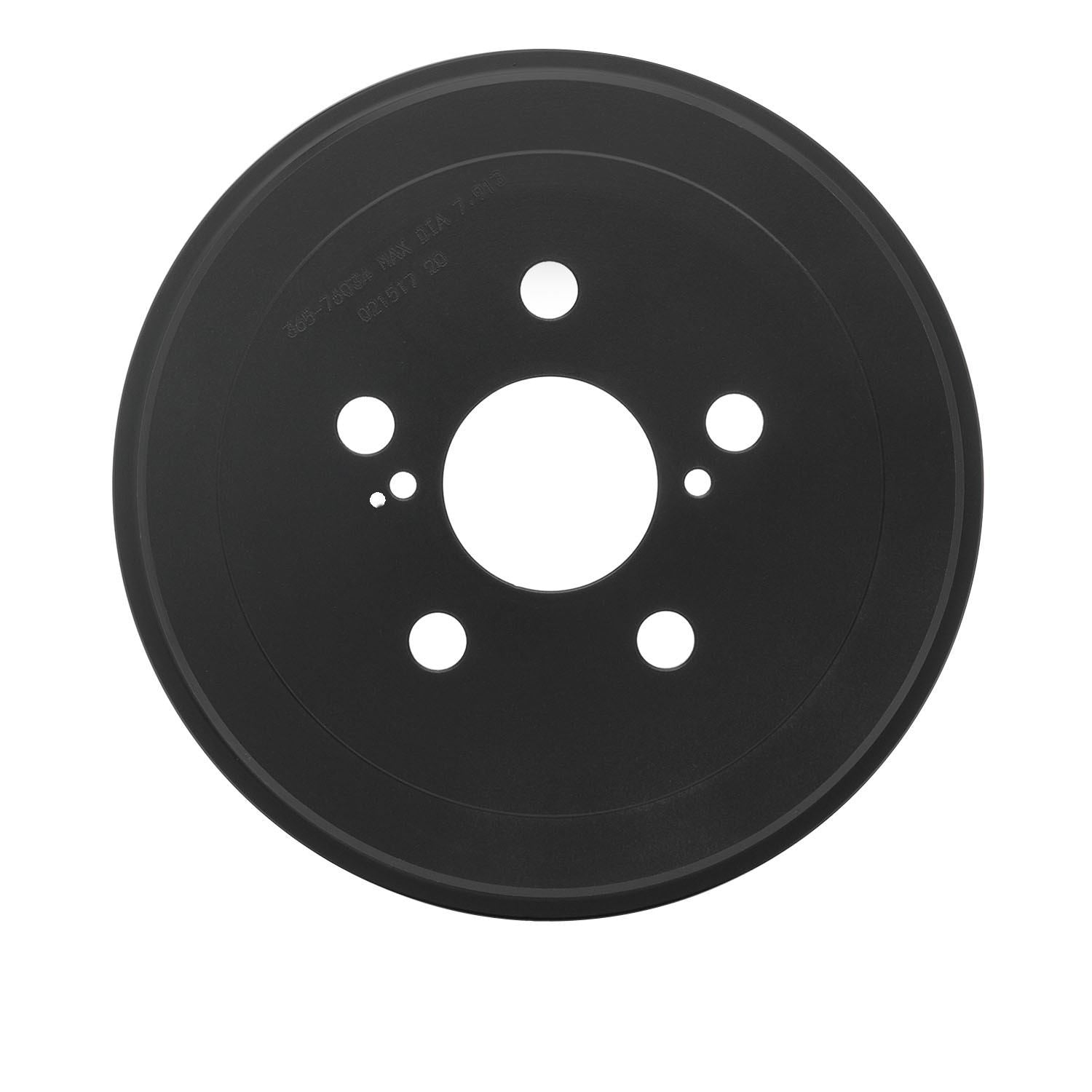 Dynamic Friction Company Brake Drum  top view frsport 365-76034