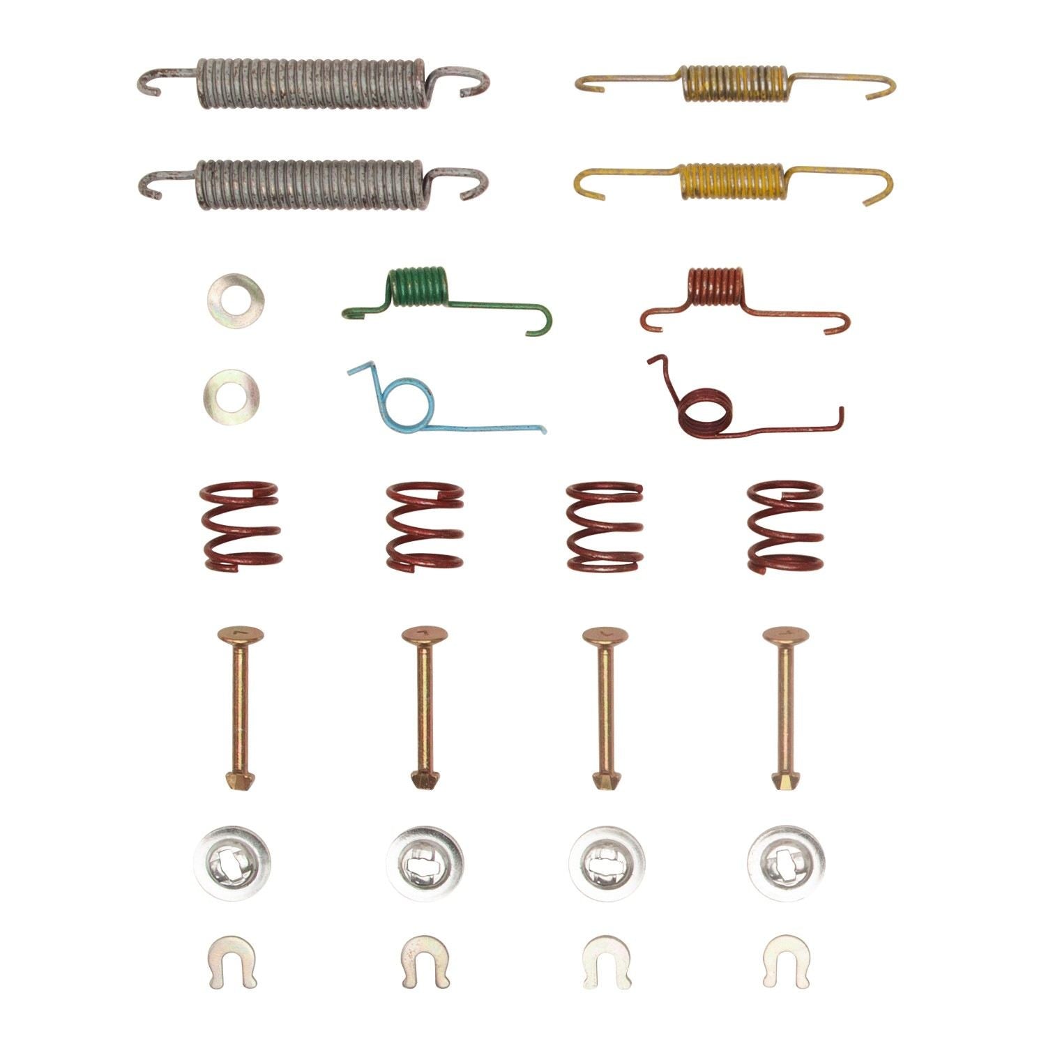 Dynamic Friction Company Drum Brake Hardware Kit  top view frsport 370-76013