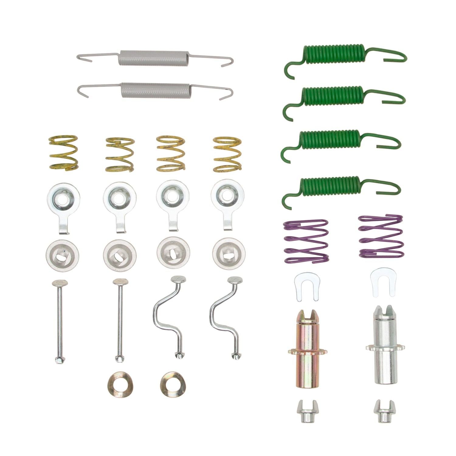 Dynamic Friction Company Drum Brake Hardware Kit  top view frsport 370-76032