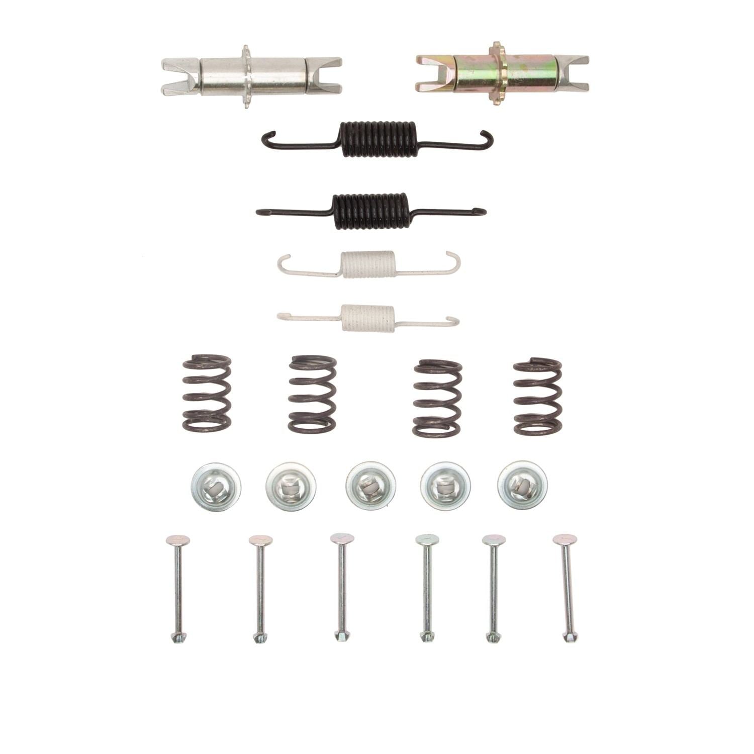 Dynamic Friction Company Drum Brake Hardware Kit  top view frsport 370-76033