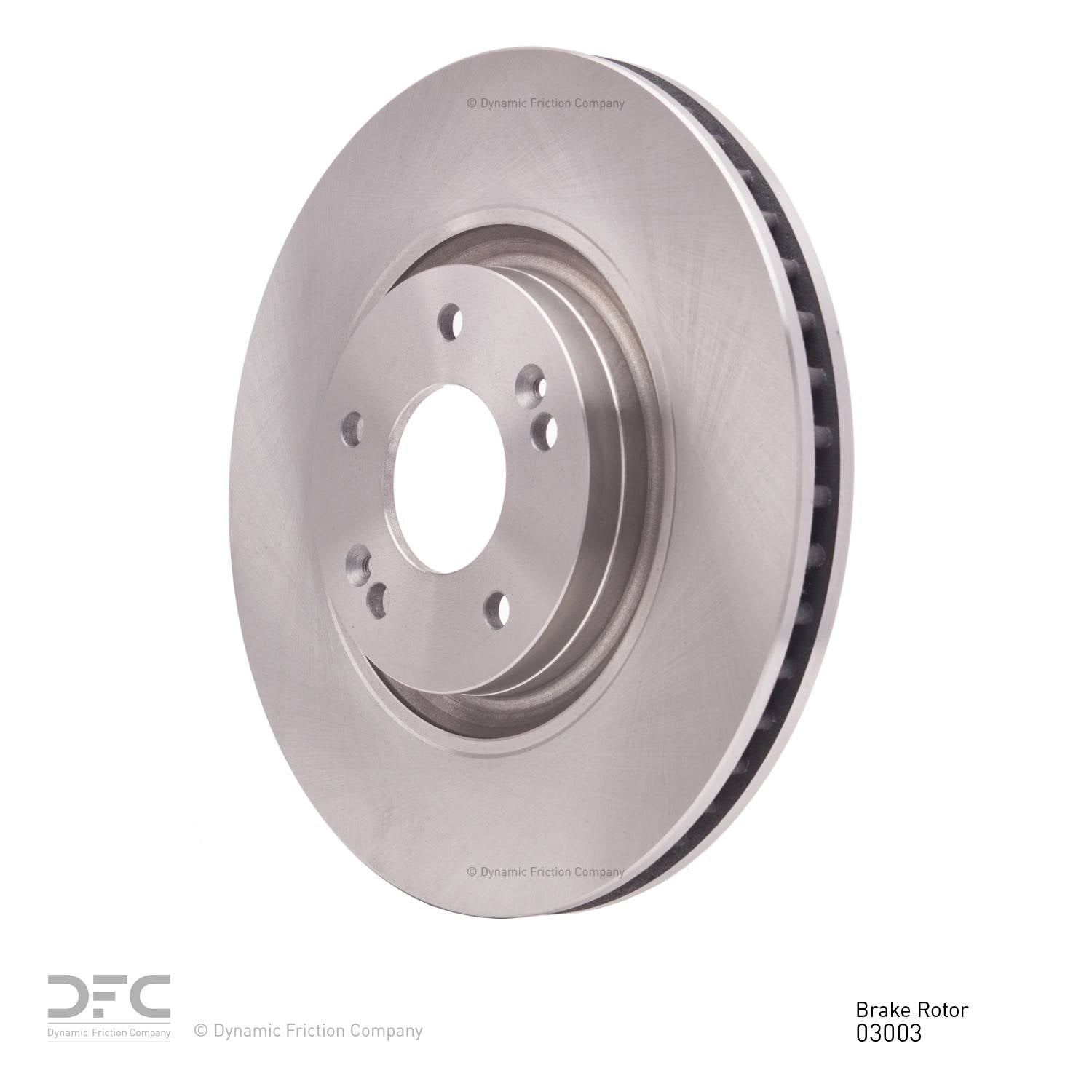 dynamic friction company disc brake rotor  frsport 600-03003