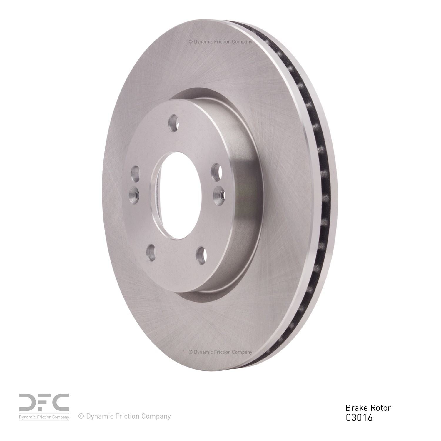 dynamic friction company disc brake rotor  frsport 600-03016