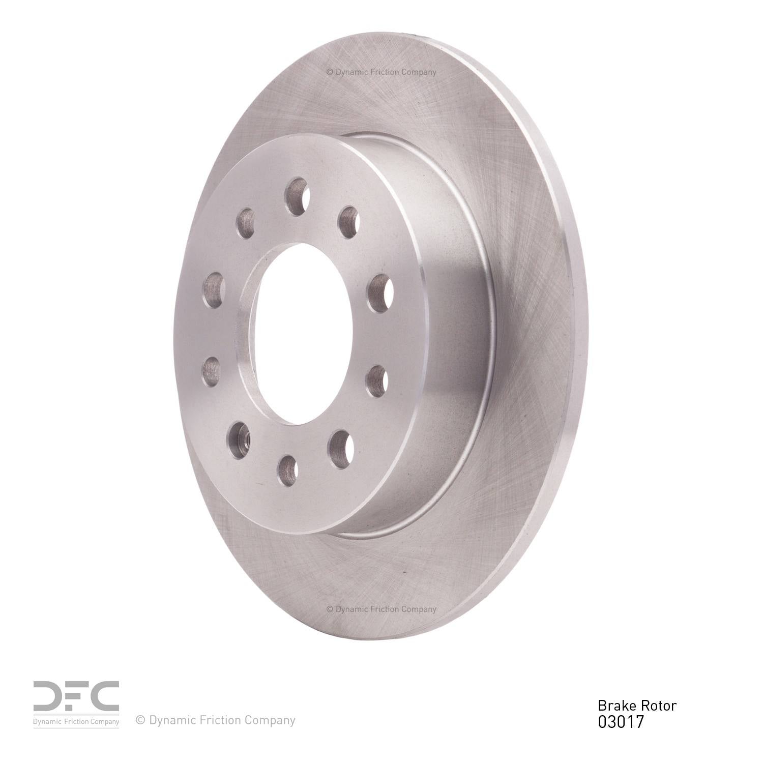 dynamic friction company disc brake rotor  frsport 600-03017