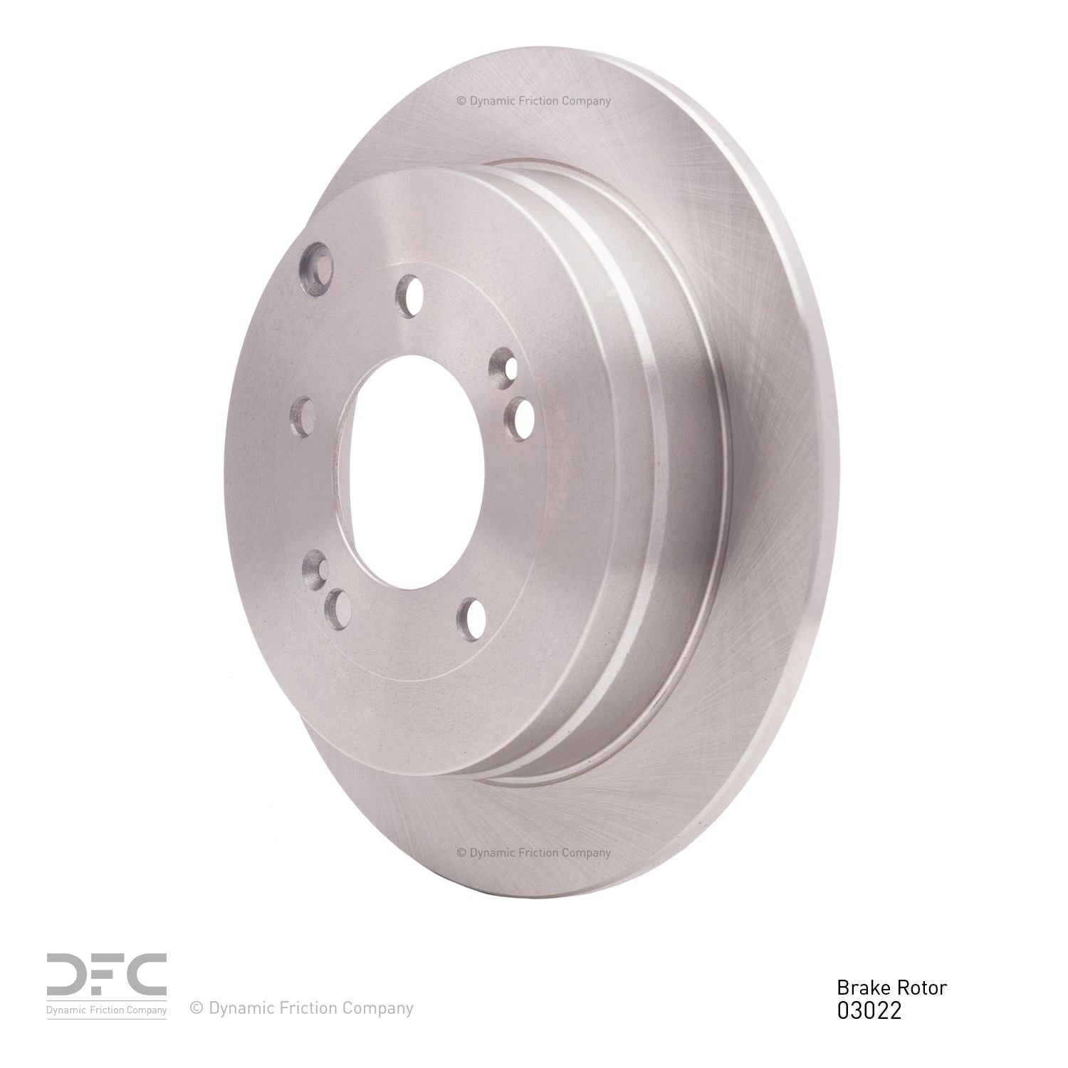 dynamic friction company disc brake rotor  frsport 600-03022