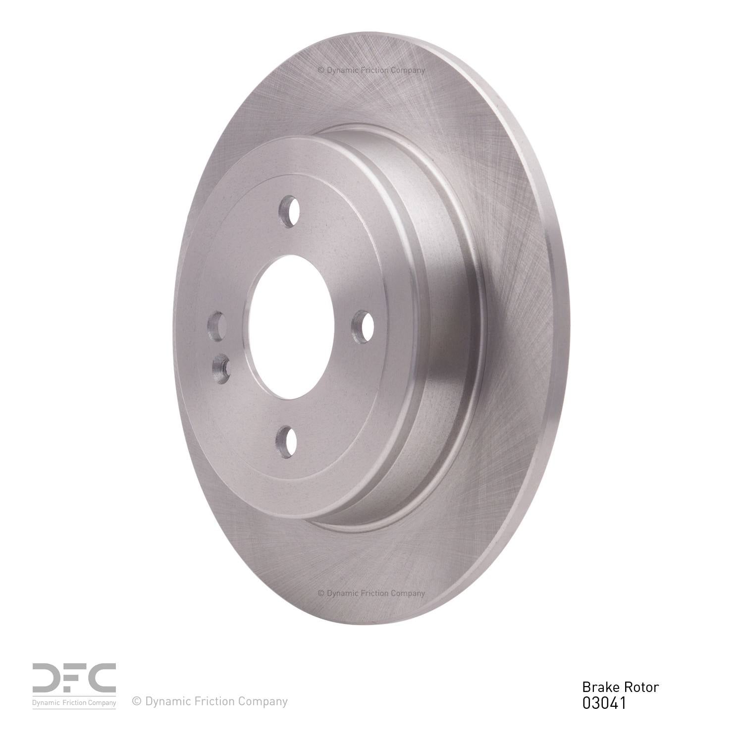 dynamic friction company disc brake rotor  frsport 600-03041