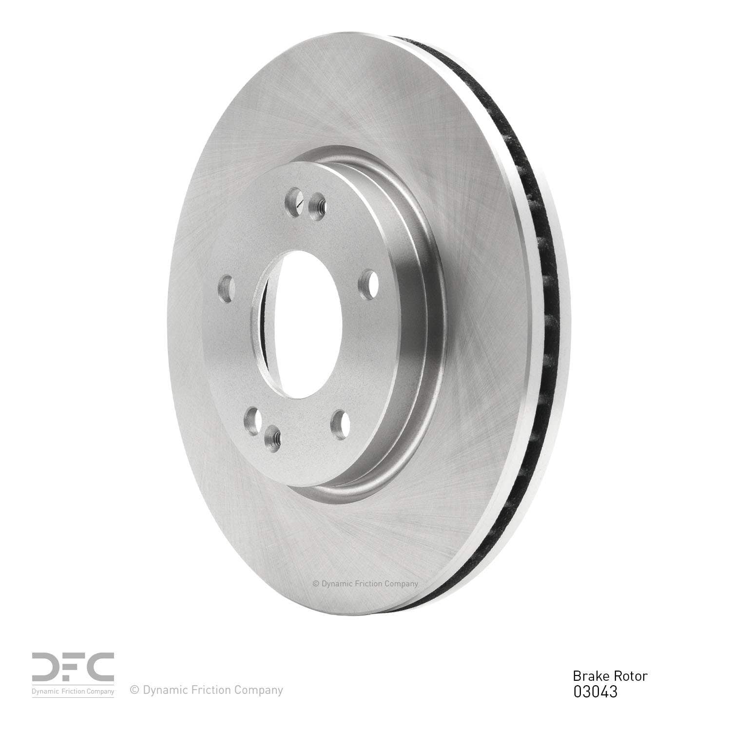 dynamic friction company disc brake rotor  frsport 600-03043