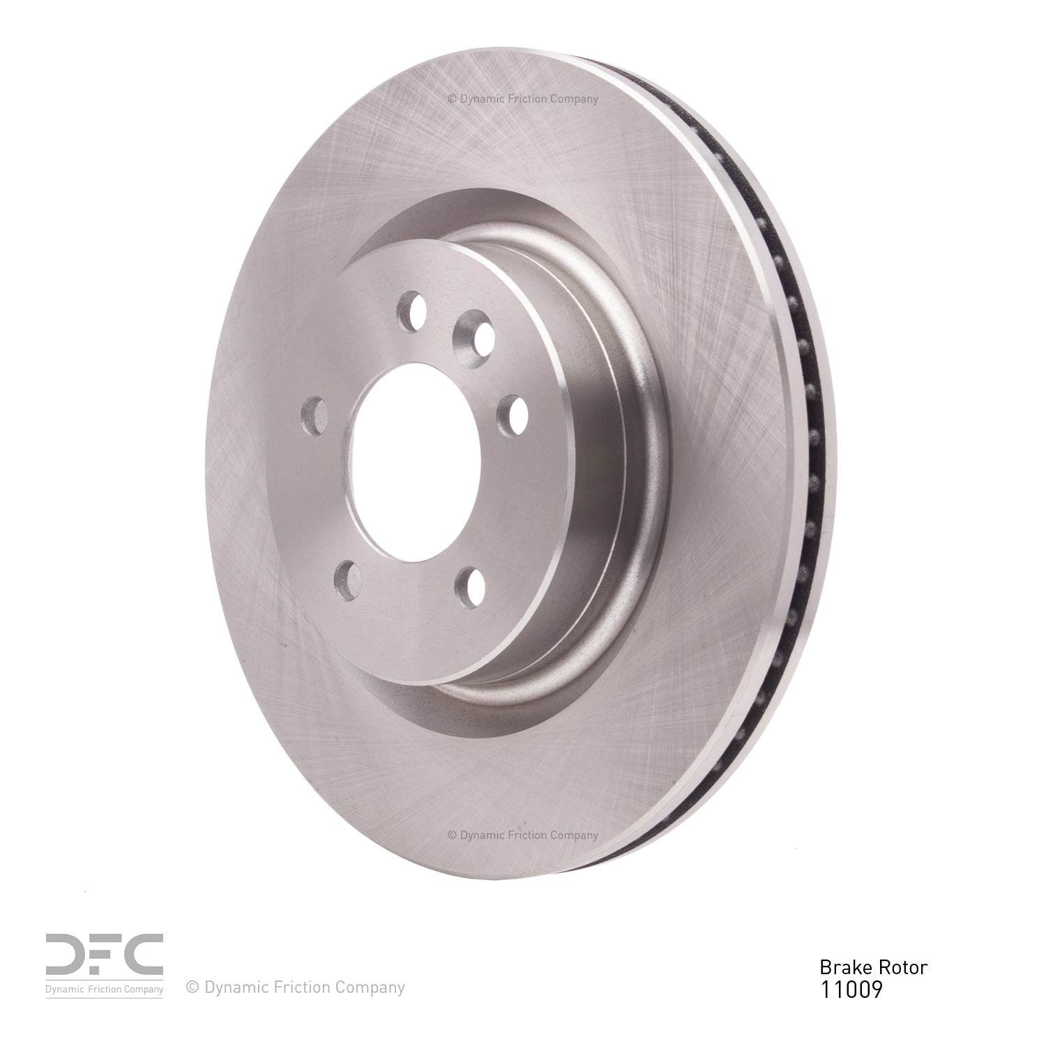 dynamic friction company disc brake rotor  frsport 600-11009