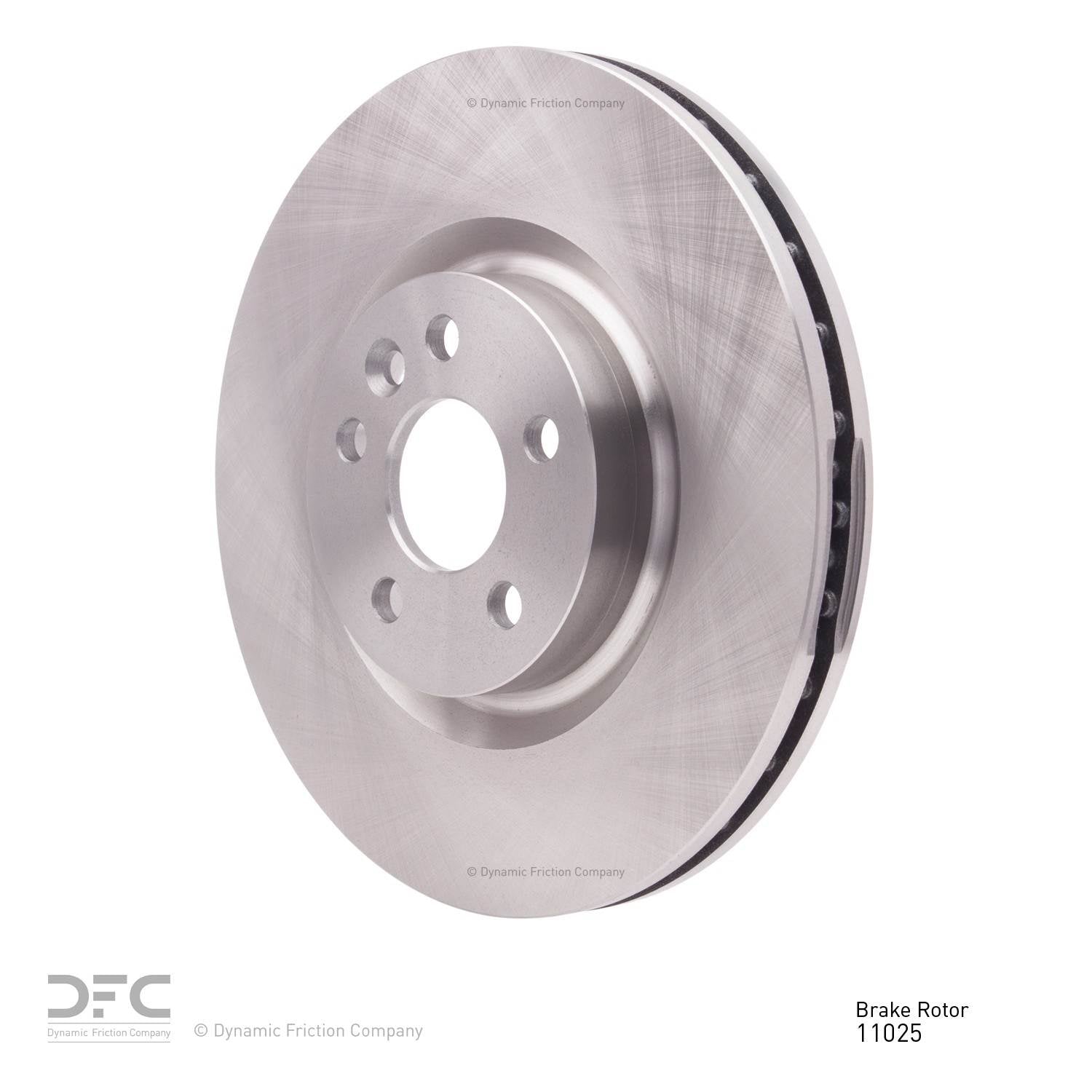 dynamic friction company disc brake rotor  frsport 600-11025