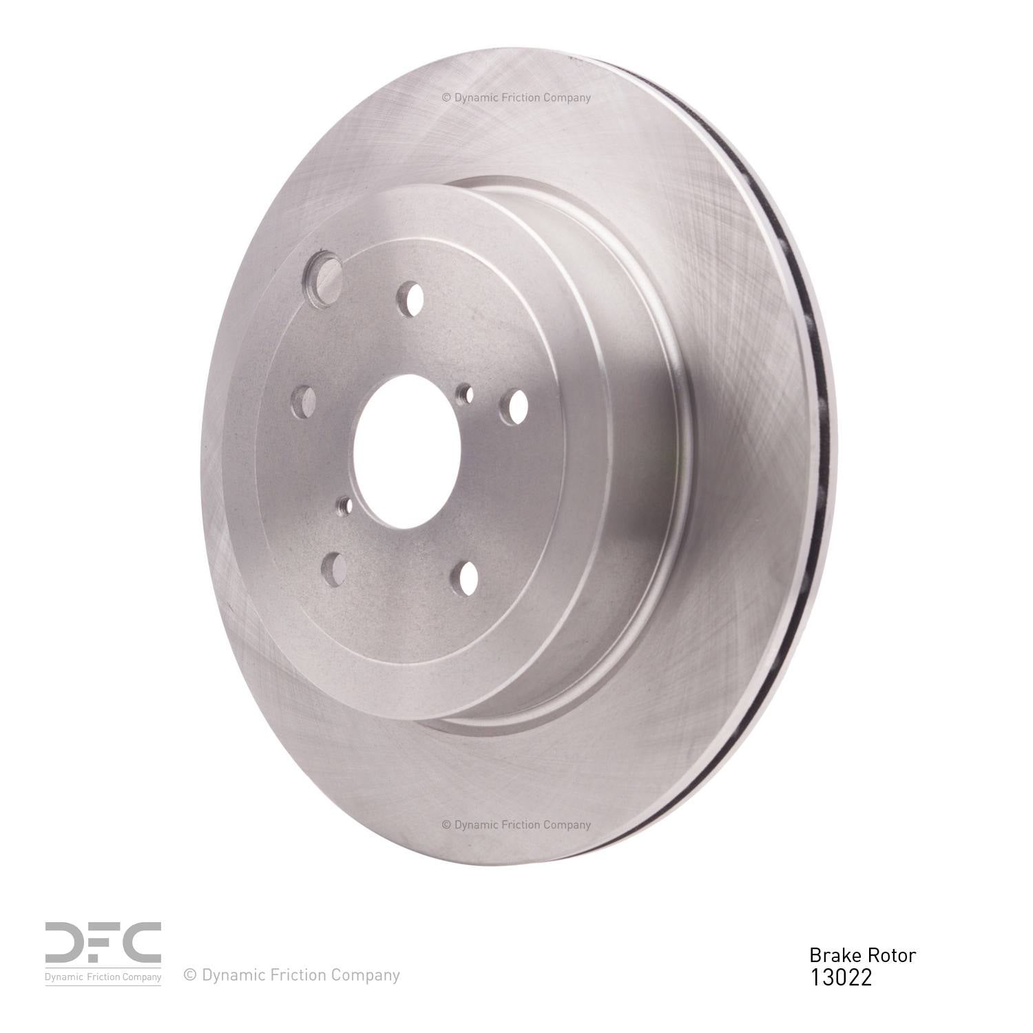 dynamic friction company disc brake rotor  frsport 600-13022