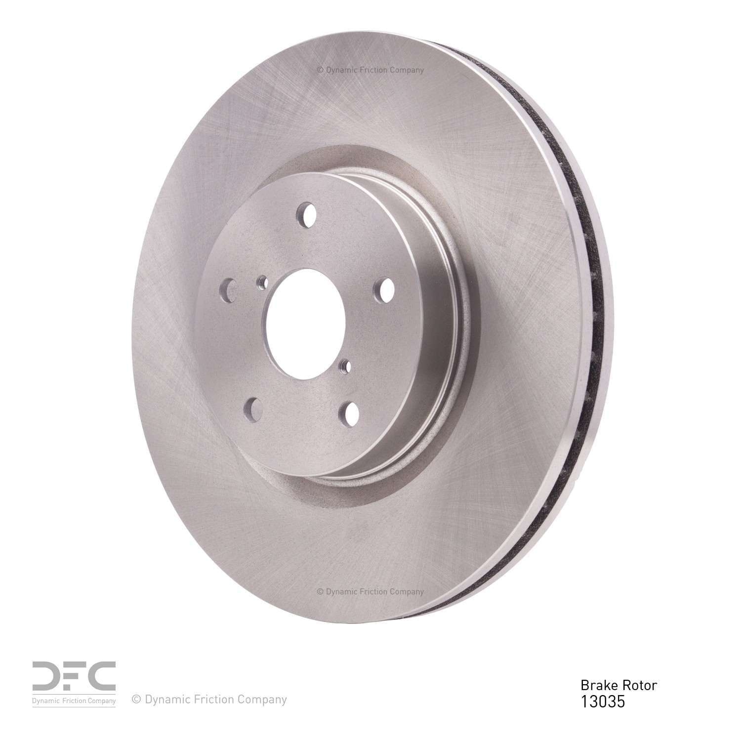 dynamic friction company disc brake rotor  frsport 600-13035