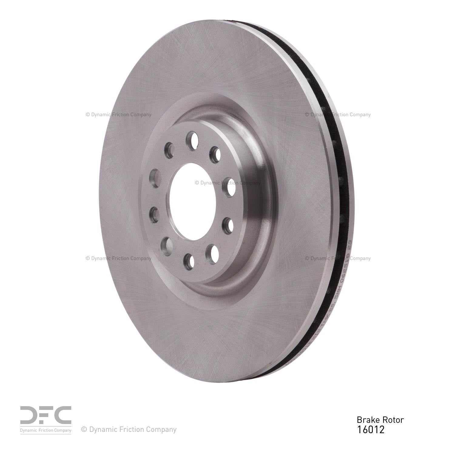 dynamic friction company disc brake rotor  frsport 600-16012