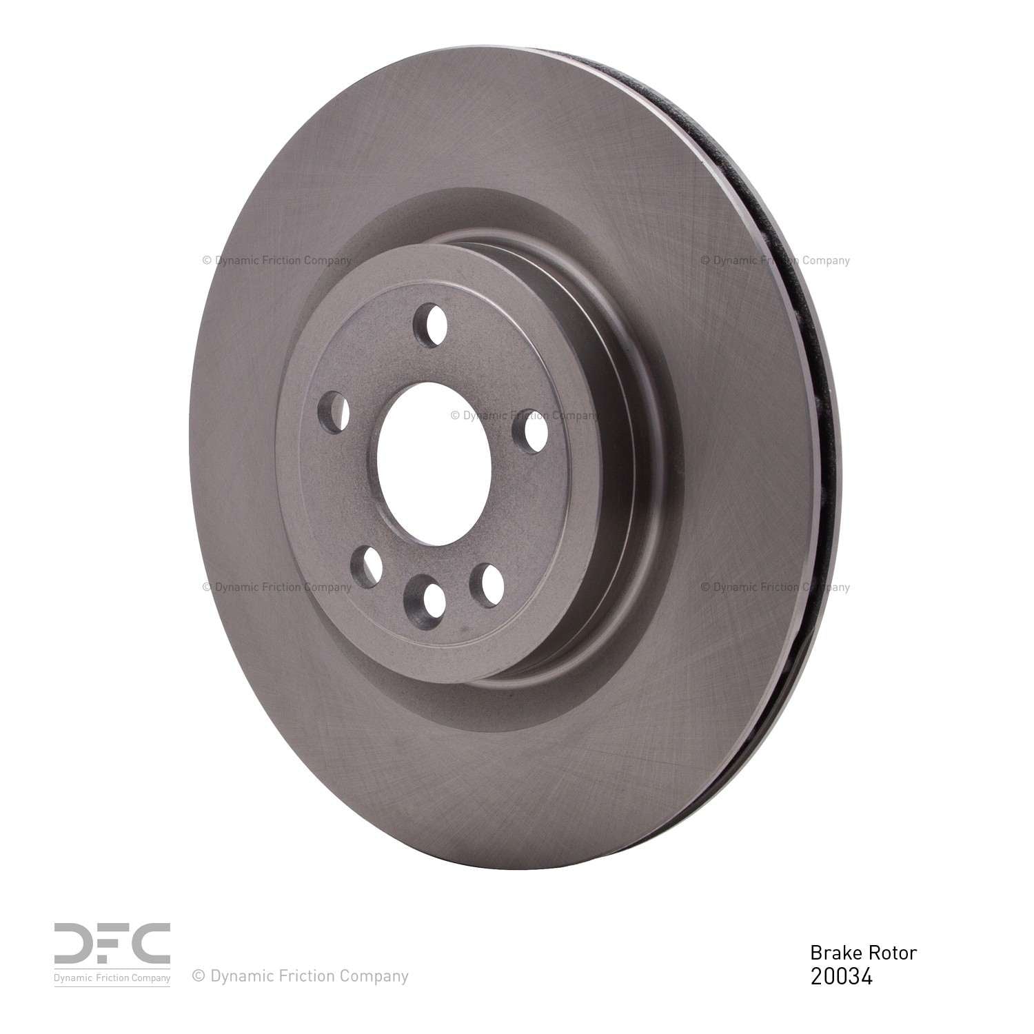 dynamic friction company disc brake rotor  frsport 600-20034