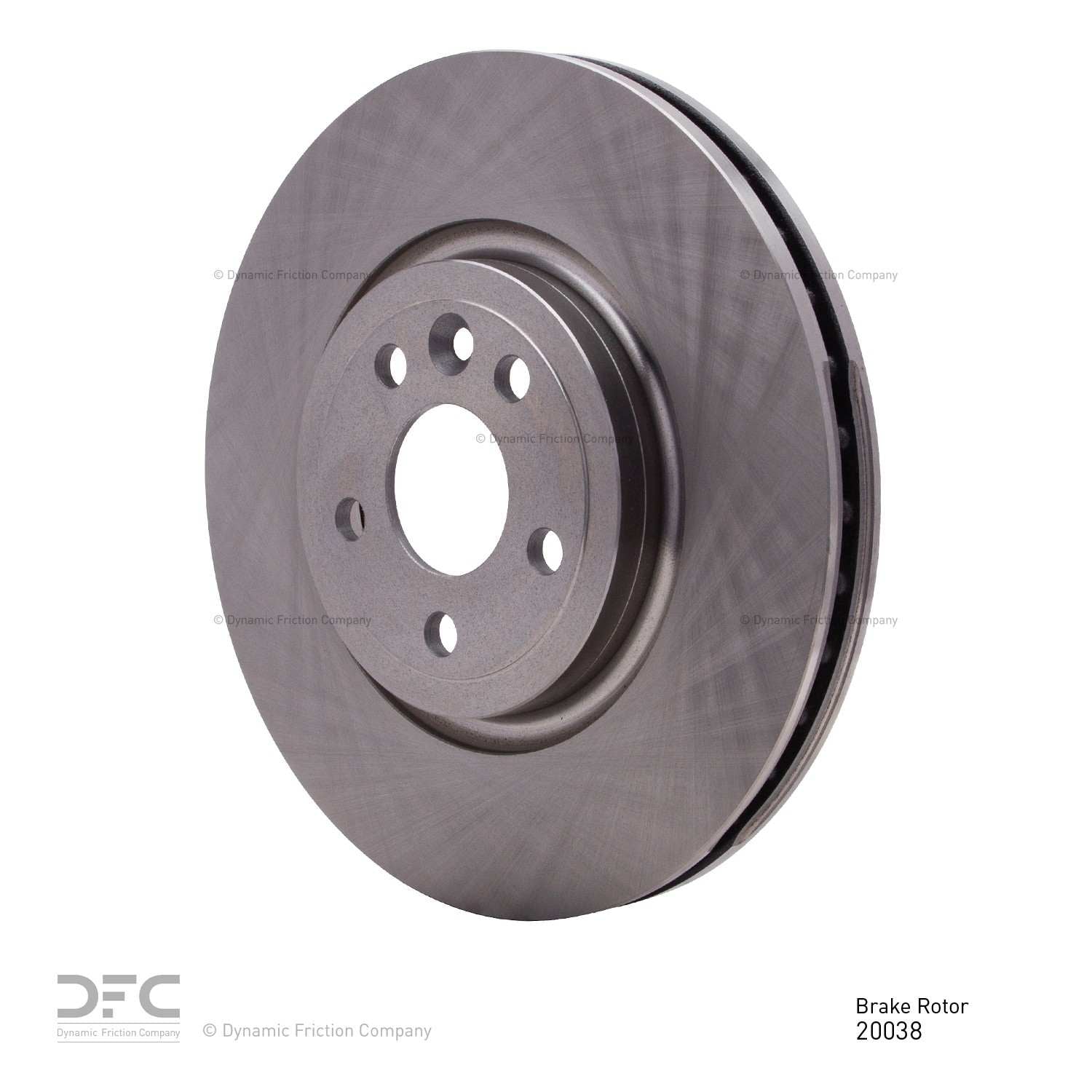 dynamic friction company disc brake rotor  frsport 600-20038