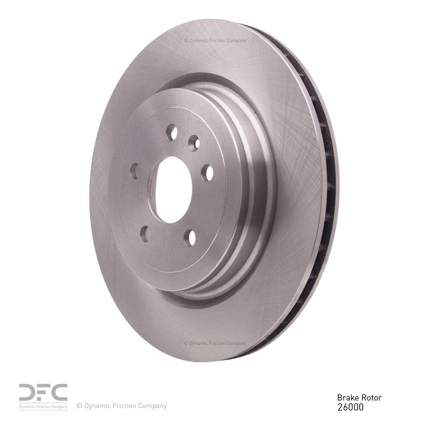 dynamic friction company disc brake rotor  frsport 600-26000